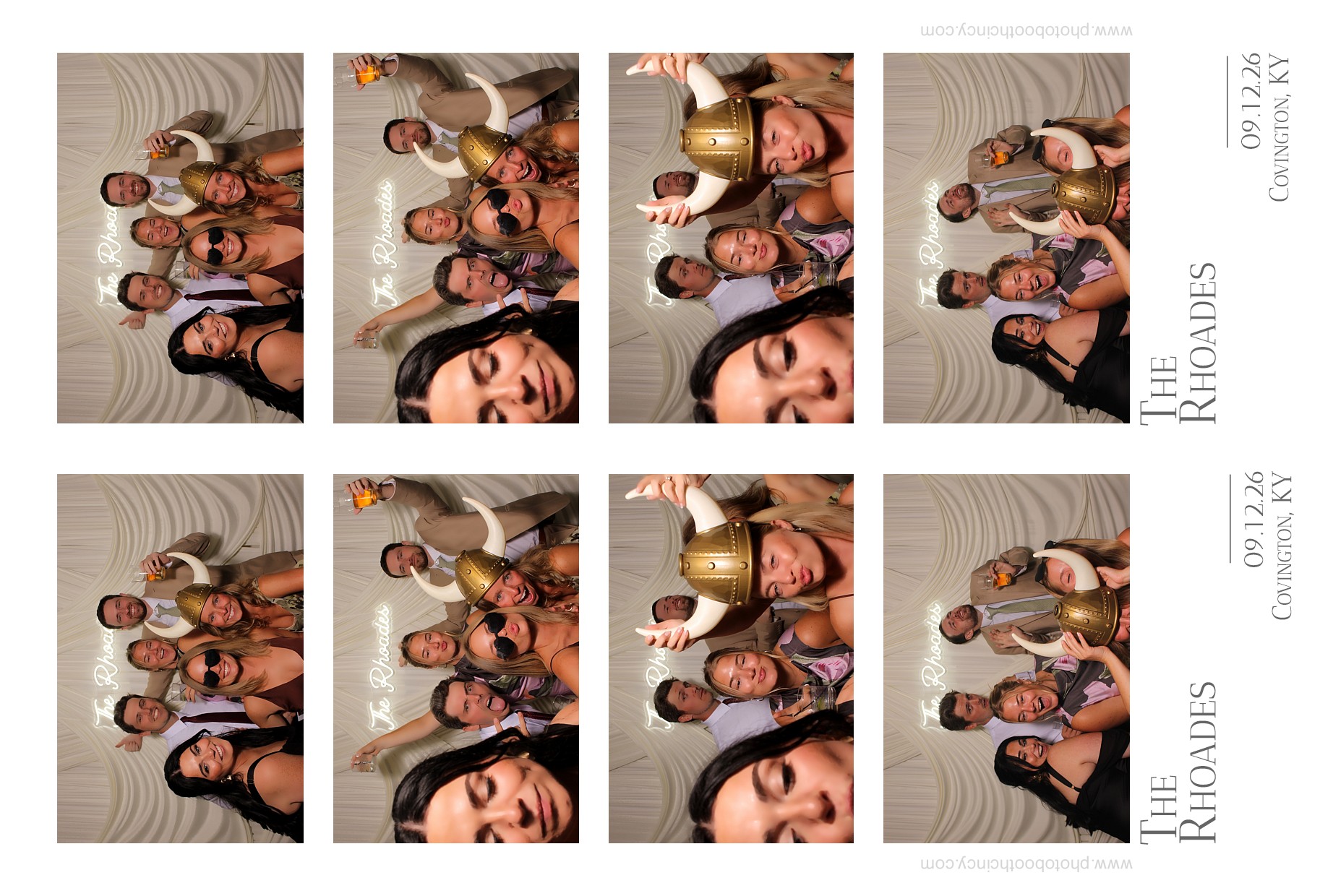 Kaylin & Christian Rhodes Wedding | View more photos from the event at gallery.photoboothcincy.com/u/PhotoBoothCincy/Kaylin-Christian-Rhodes-Wedding