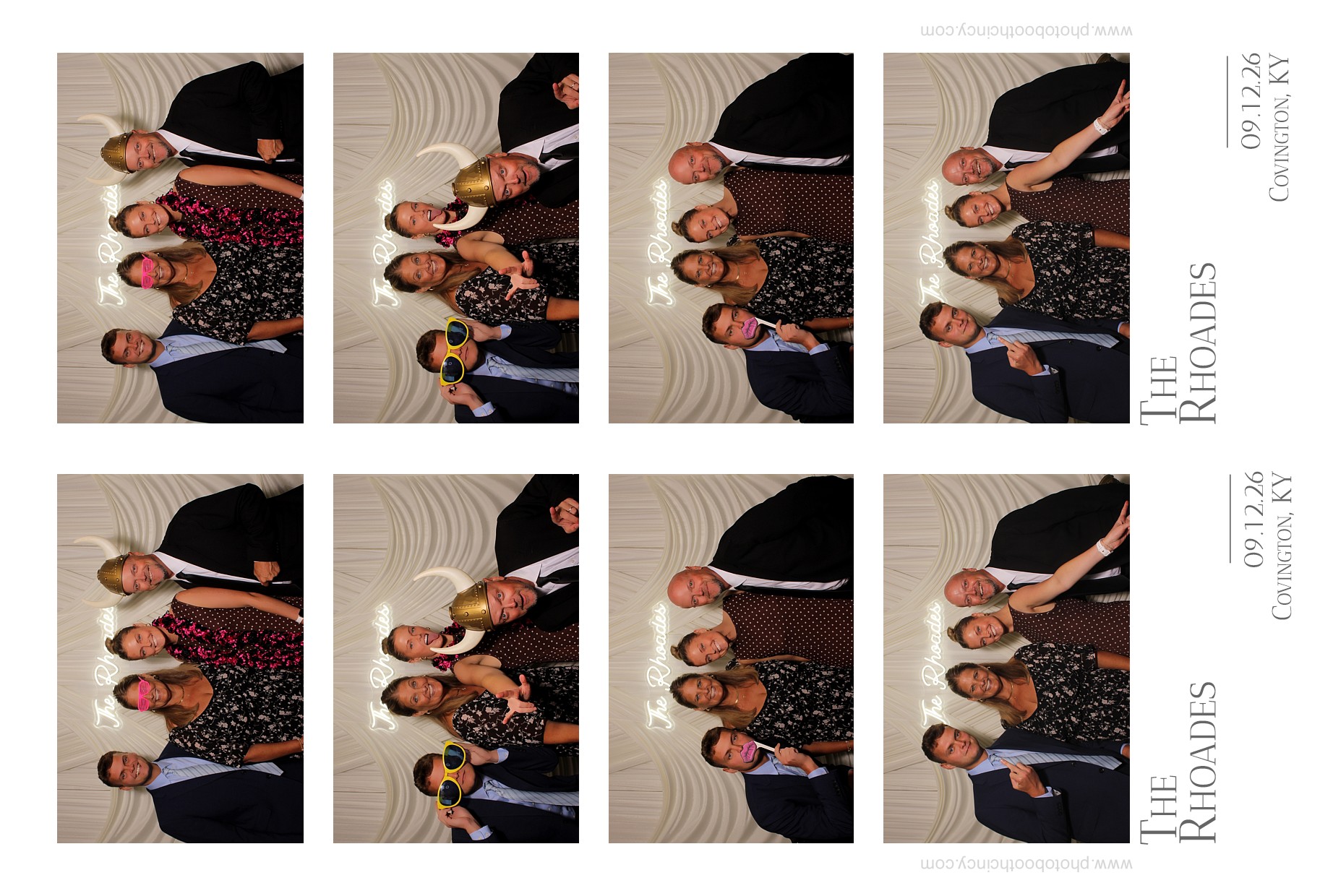 Kaylin & Christian Rhodes Wedding | View more photos from the event at gallery.photoboothcincy.com/u/PhotoBoothCincy/Kaylin-Christian-Rhodes-Wedding