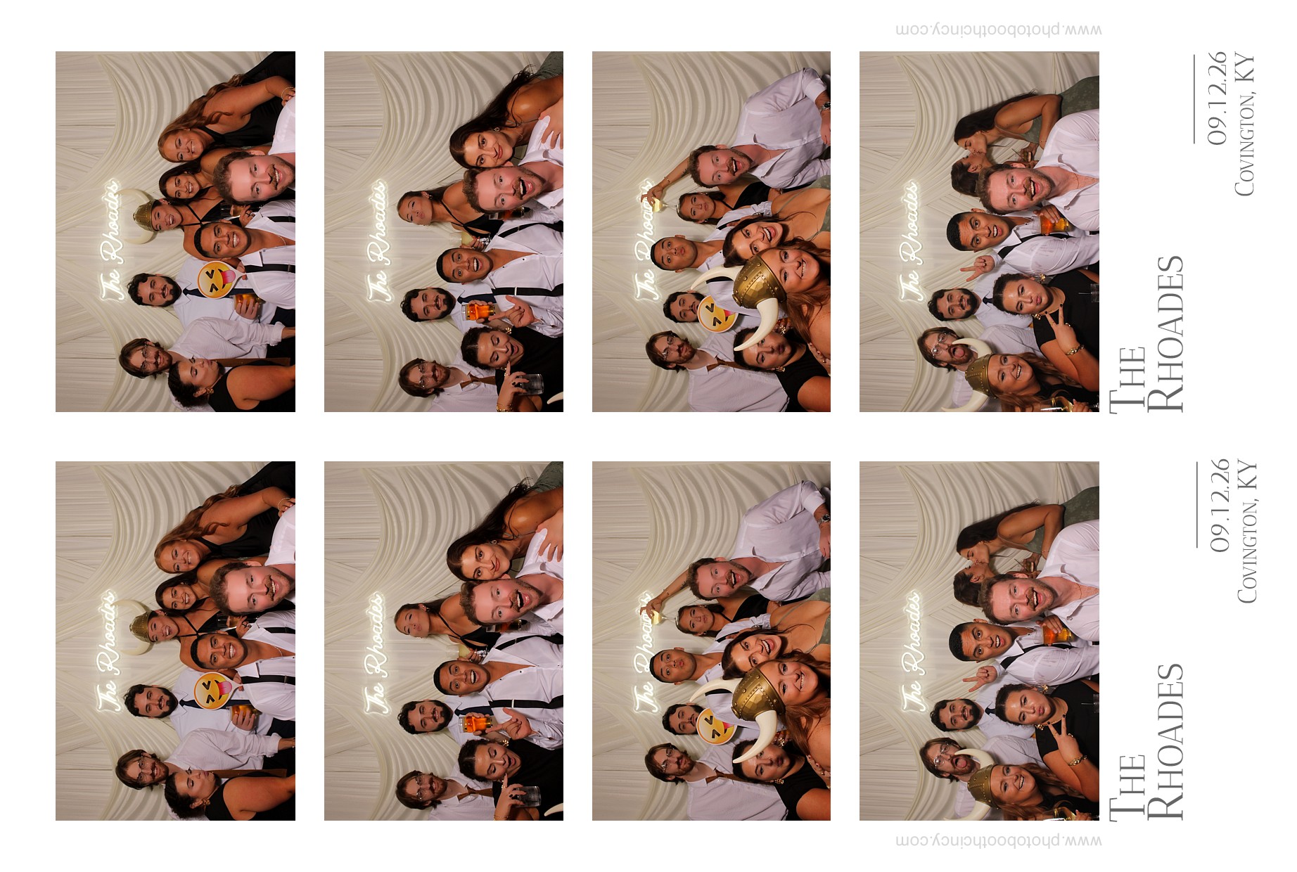 Kaylin & Christian Rhodes Wedding | View more photos from the event at gallery.photoboothcincy.com/u/PhotoBoothCincy/Kaylin-Christian-Rhodes-Wedding