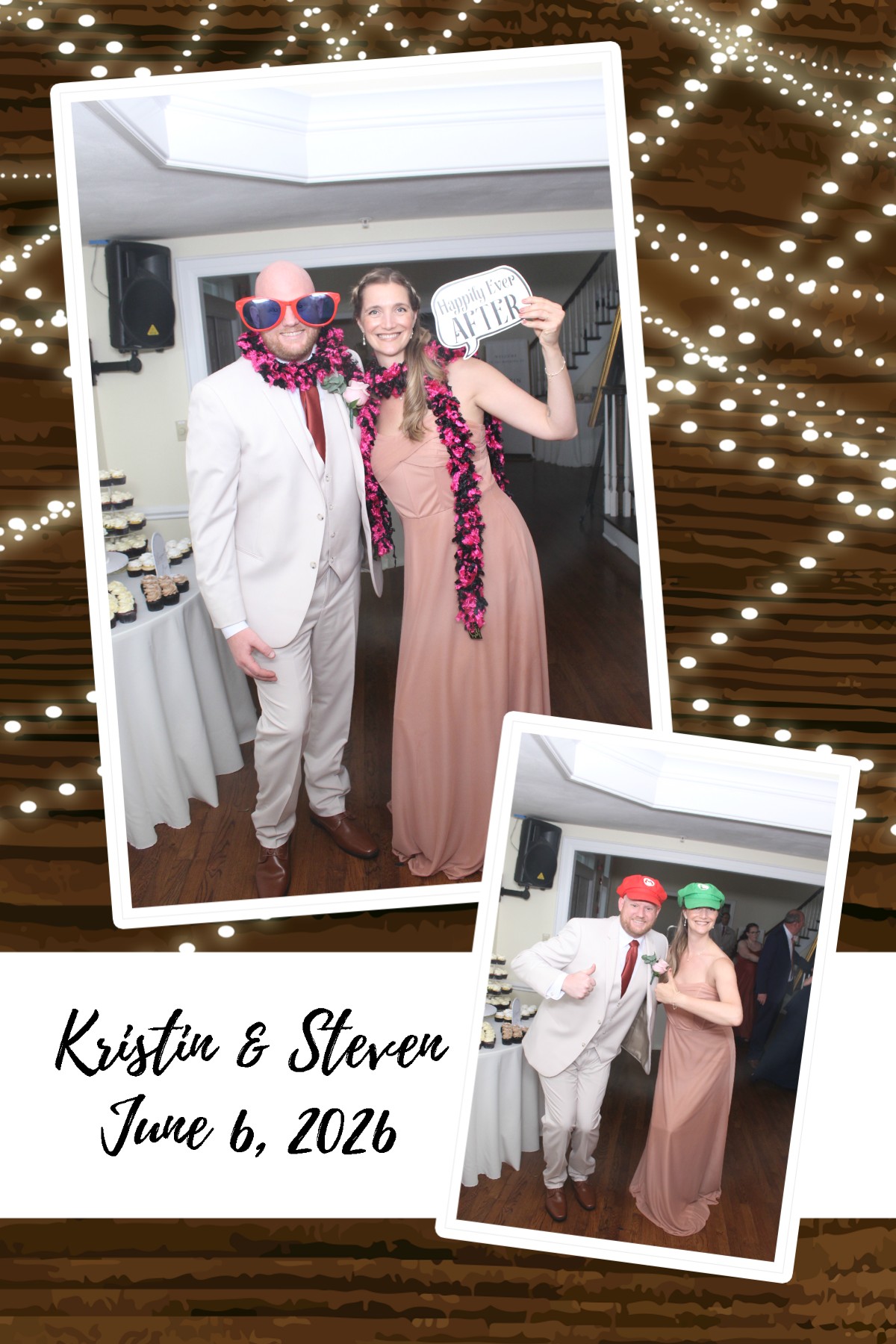 Kristin & Steven | View more photos from the event at gallery.photoboothcincy.com/u/PhotoBoothCincy/Kristin-Steven