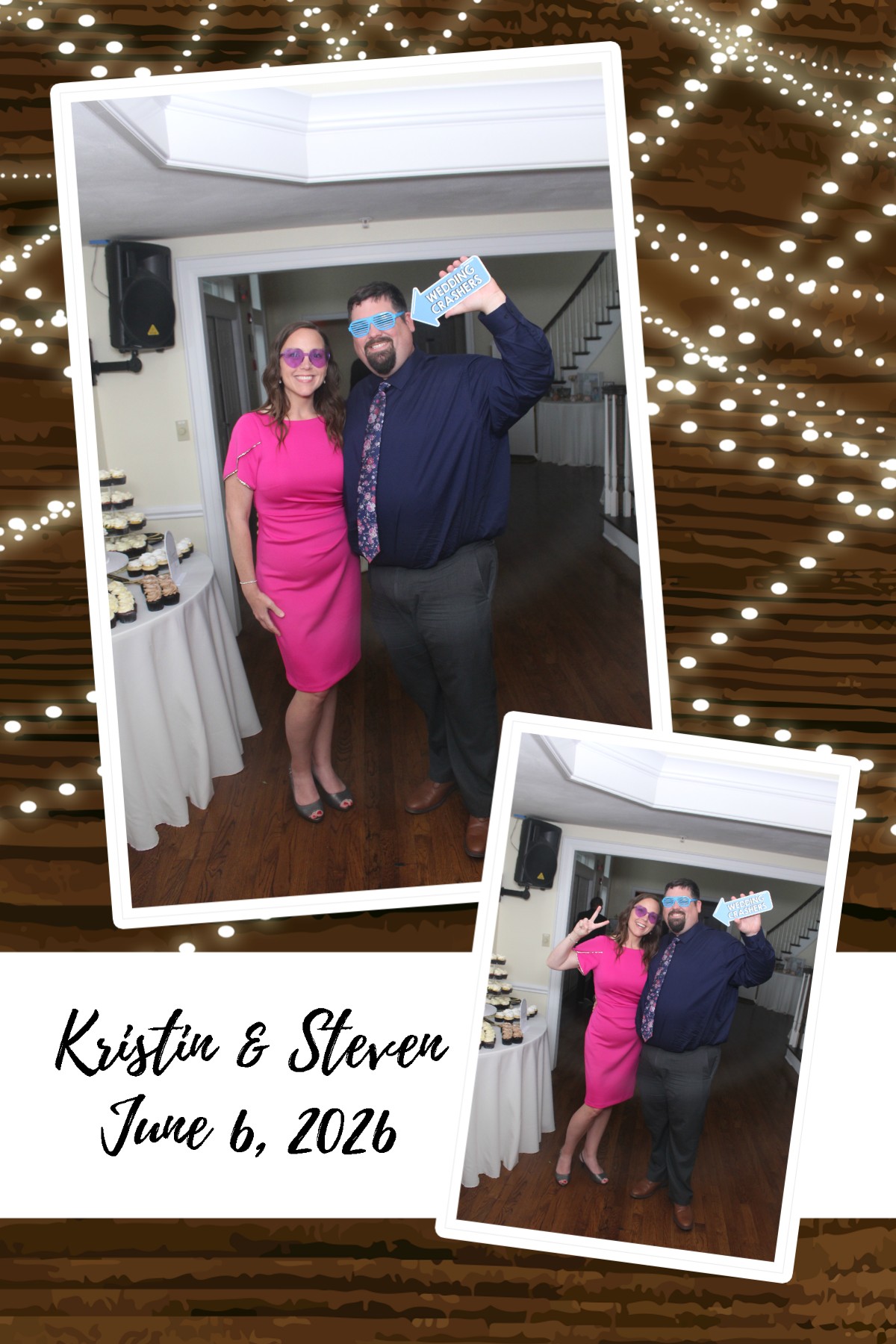 Kristin & Steven | View more photos from the event at gallery.photoboothcincy.com/u/PhotoBoothCincy/Kristin-Steven