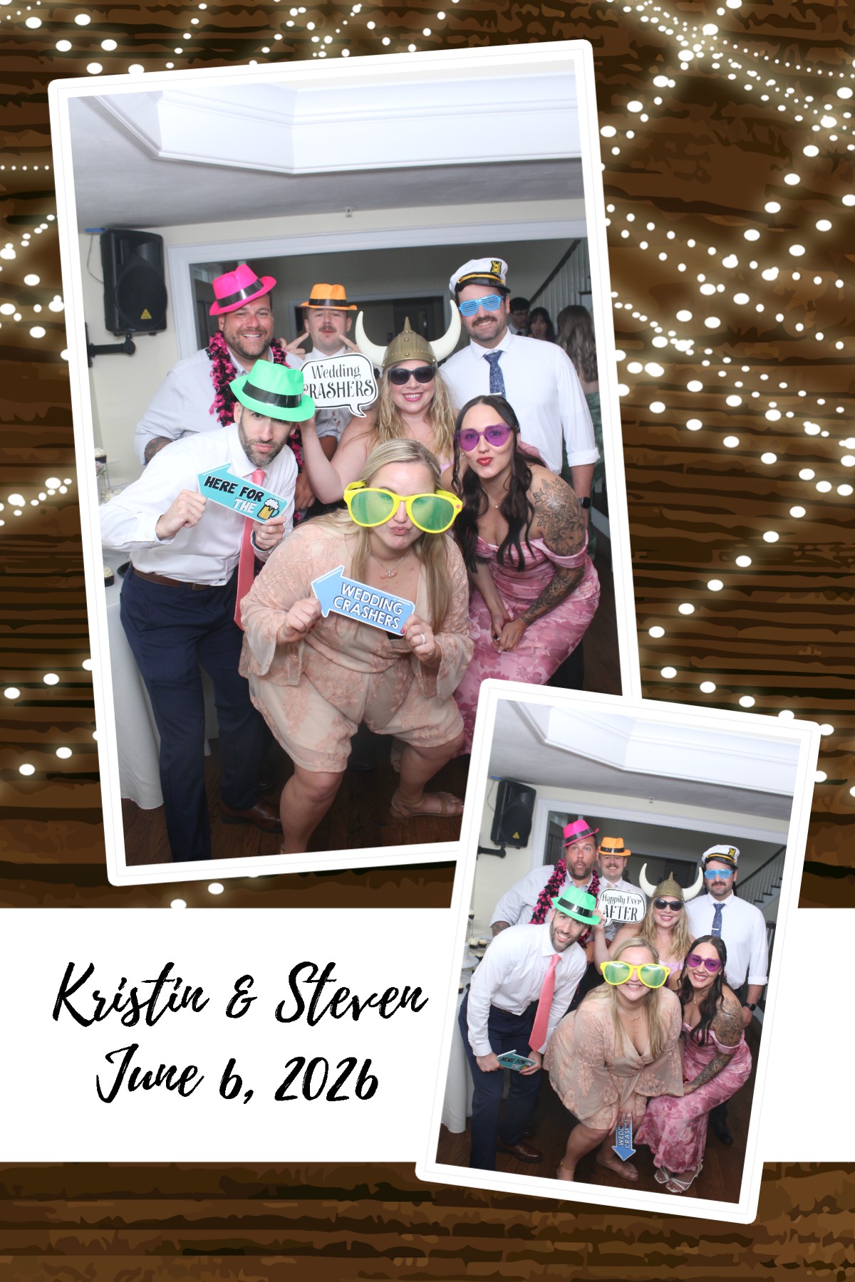 Kristin & Steven | View more photos from the event at gallery.photoboothcincy.com/u/PhotoBoothCincy/Kristin-Steven