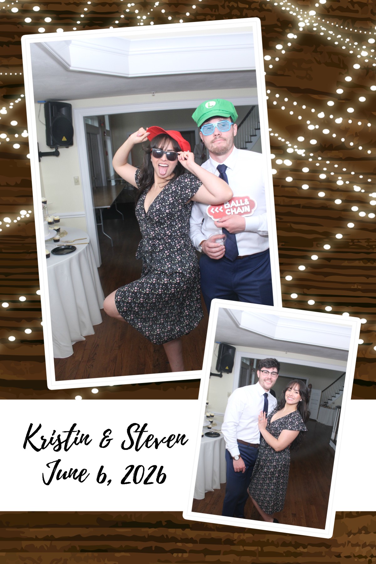 Kristin & Steven | View more photos from the event at gallery.photoboothcincy.com/u/PhotoBoothCincy/Kristin-Steven