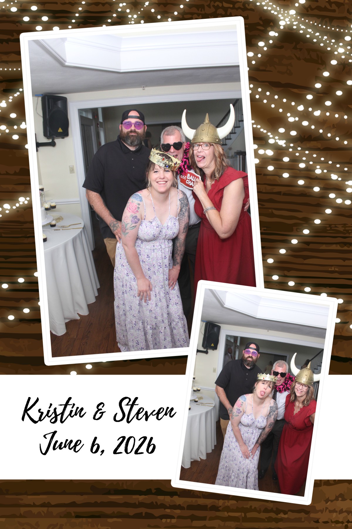 Kristin & Steven | View more photos from the event at gallery.photoboothcincy.com/u/PhotoBoothCincy/Kristin-Steven