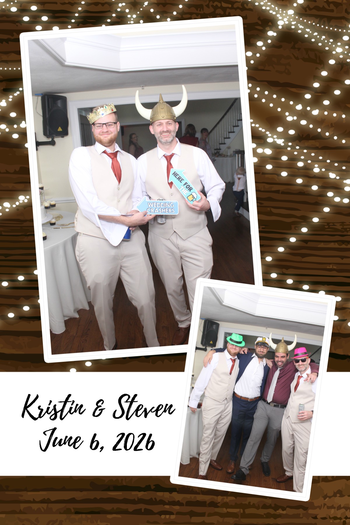 Kristin & Steven | View more photos from the event at gallery.photoboothcincy.com/u/PhotoBoothCincy/Kristin-Steven