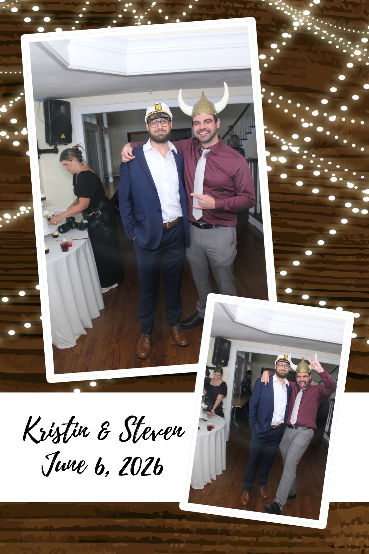 Kristin & Steven | View more photos from the event at gallery.photoboothcincy.com/u/PhotoBoothCincy/Kristin-Steven