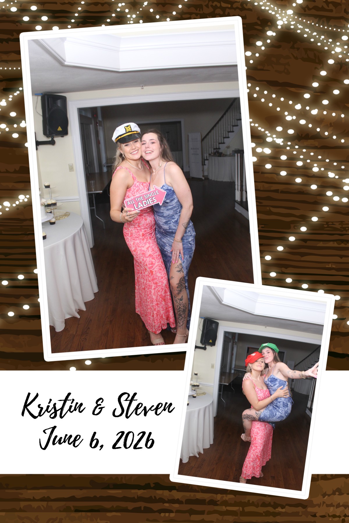 Kristin & Steven | View more photos from the event at gallery.photoboothcincy.com/u/PhotoBoothCincy/Kristin-Steven