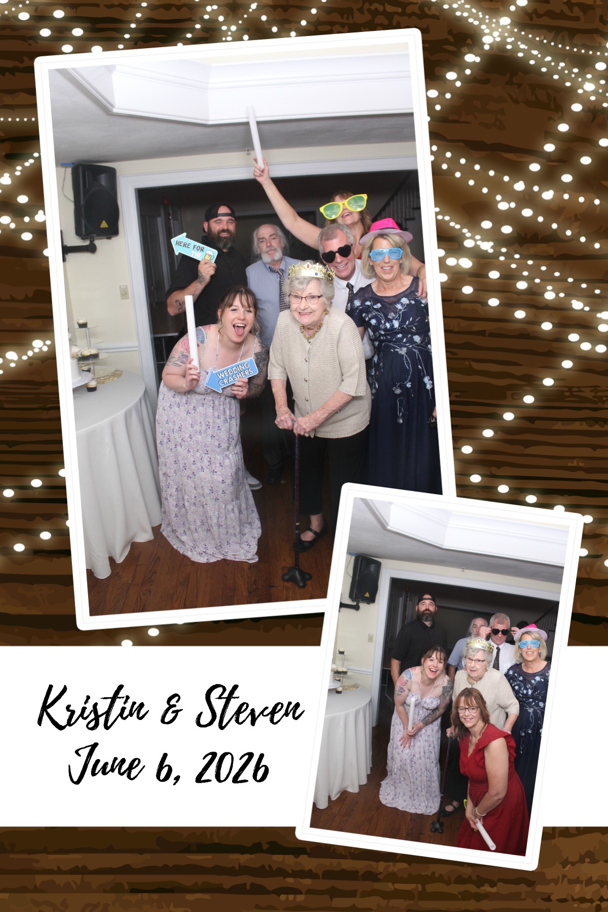 Kristin & Steven | View more photos from the event at gallery.photoboothcincy.com/u/PhotoBoothCincy/Kristin-Steven