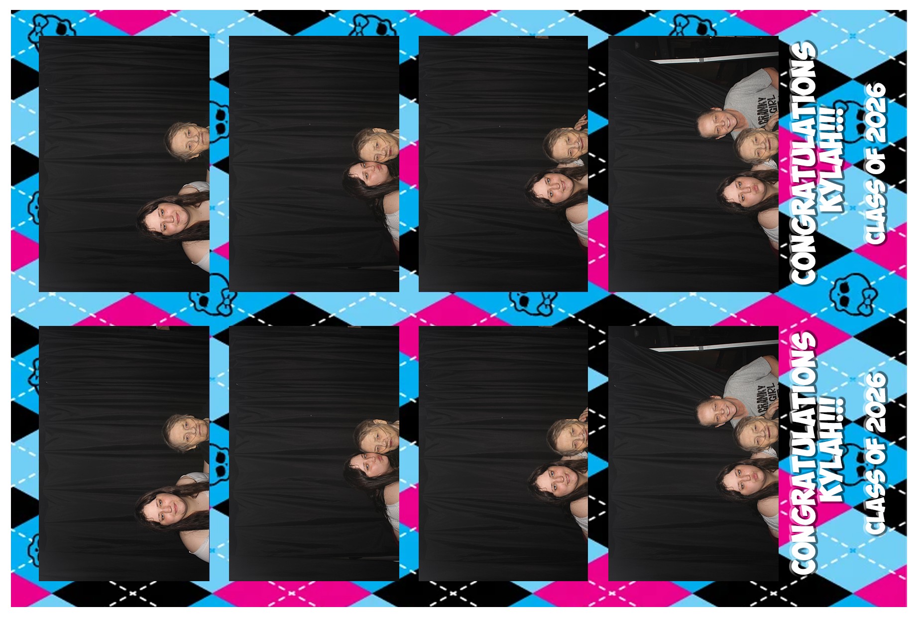 Kylah Grad Party!! | View more photos from the event at gallery.photoboothcincy.com/u/PhotoBoothCincy/Kylah-Grad-Party