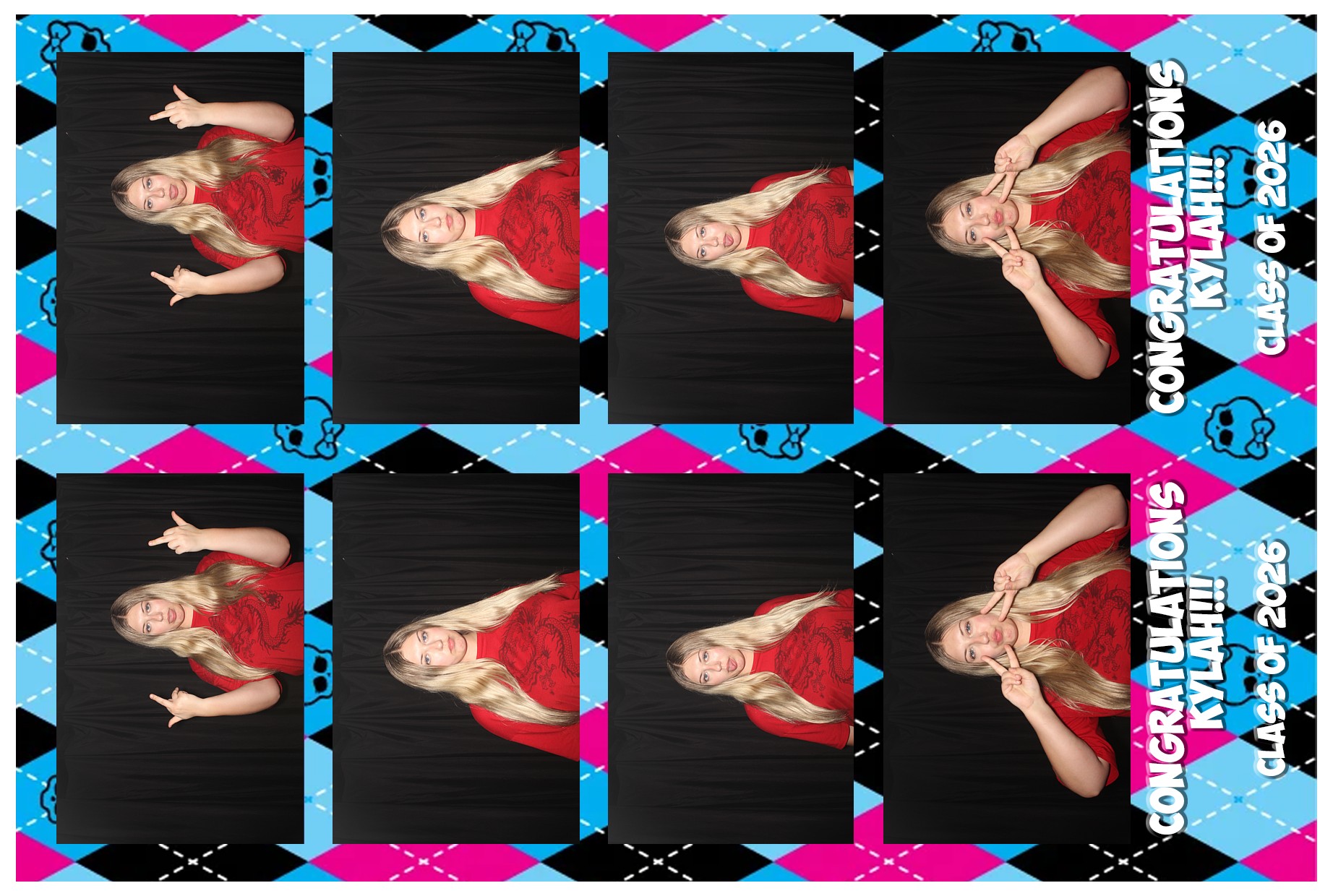 Kylah Grad Party!! | View more photos from the event at gallery.photoboothcincy.com/u/PhotoBoothCincy/Kylah-Grad-Party
