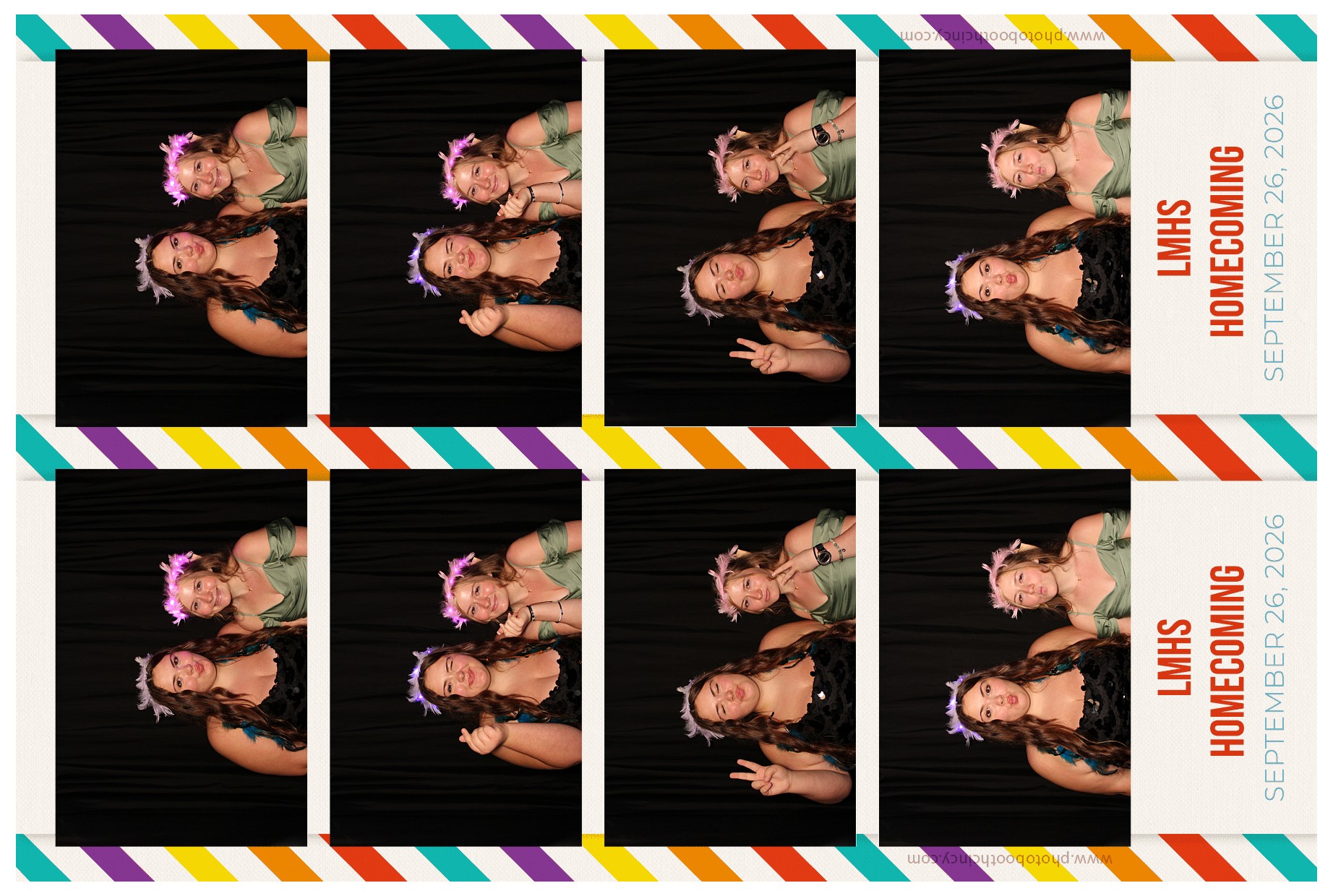 LMHS Homecoming Booth 1 | View more photos from the event at gallery.photoboothcincy.com/u/PhotoBoothCincy/LMHS-Homecoming-Booth-1