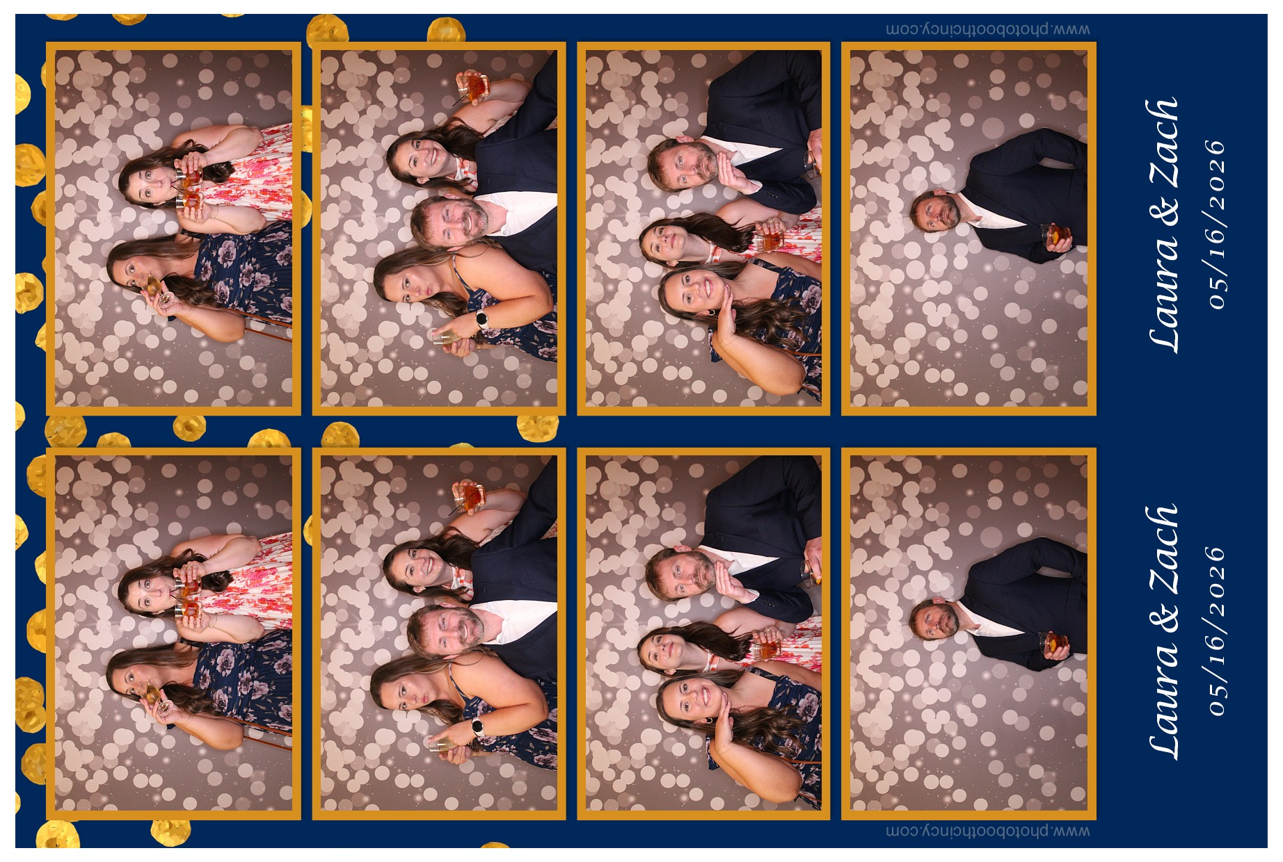 Laura & Zach Reception | View more photos from the event at gallery.photoboothcincy.com/u/PhotoBoothCincy/Laura-Zach-Reception
