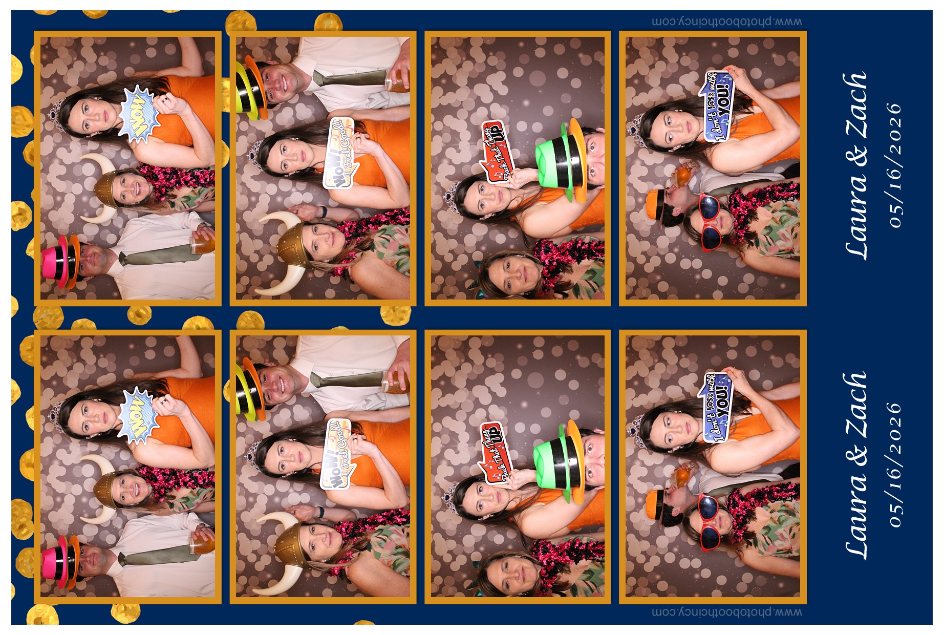 Laura & Zach Reception | View more photos from the event at gallery.photoboothcincy.com/u/PhotoBoothCincy/Laura-Zach-Reception