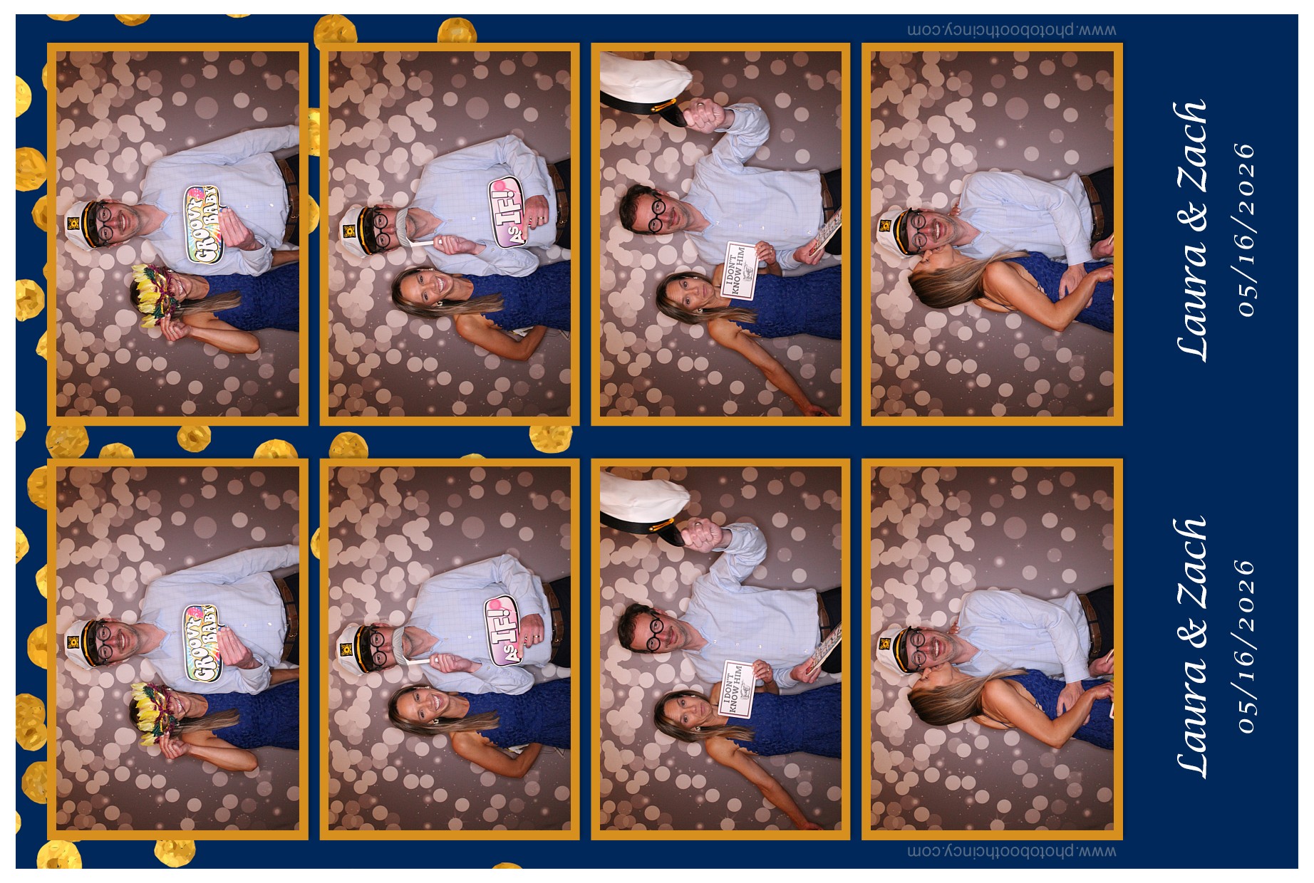 Laura & Zach Reception | View more photos from the event at gallery.photoboothcincy.com/u/PhotoBoothCincy/Laura-Zach-Reception