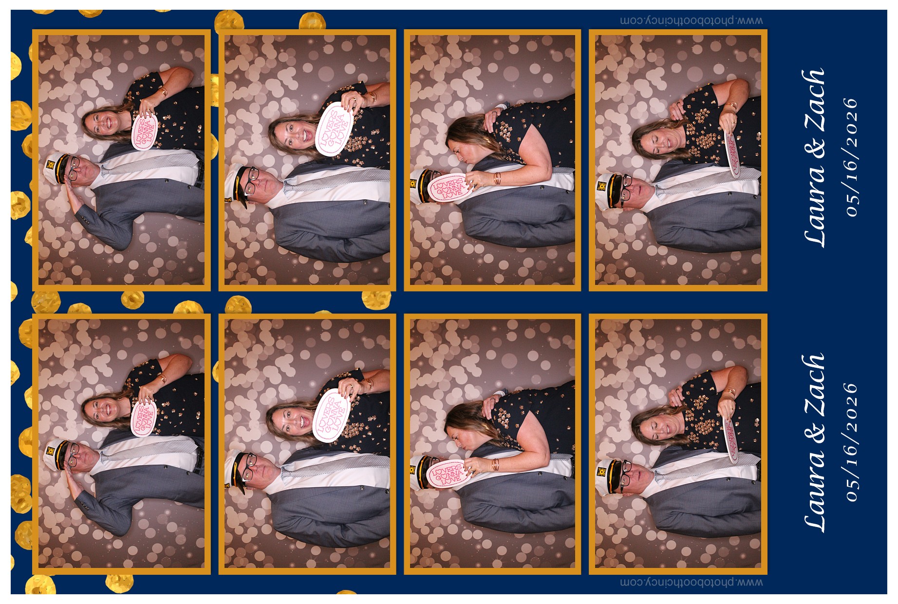 Laura & Zach Reception | View more photos from the event at gallery.photoboothcincy.com/u/PhotoBoothCincy/Laura-Zach-Reception