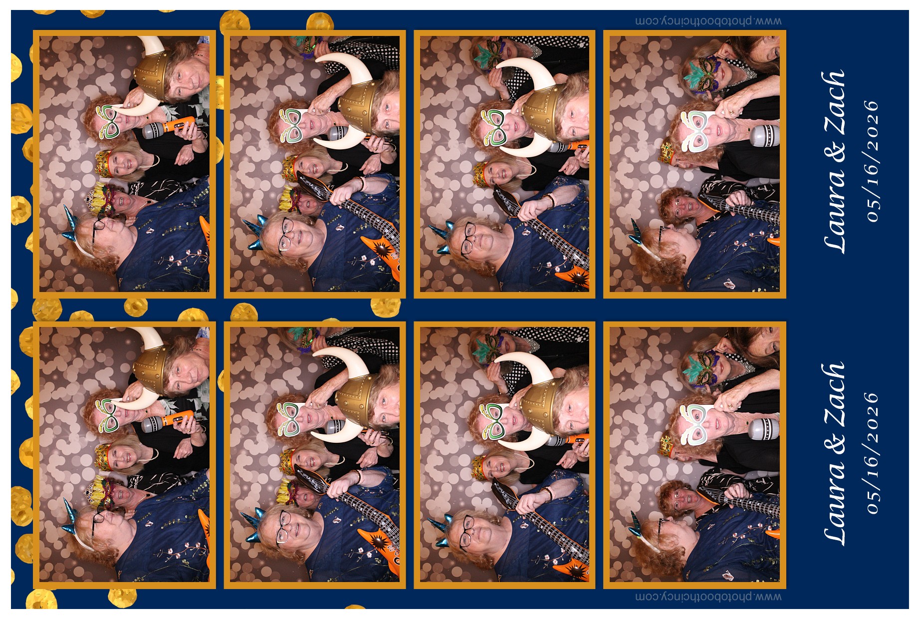 Laura & Zach Reception | View more photos from the event at gallery.photoboothcincy.com/u/PhotoBoothCincy/Laura-Zach-Reception