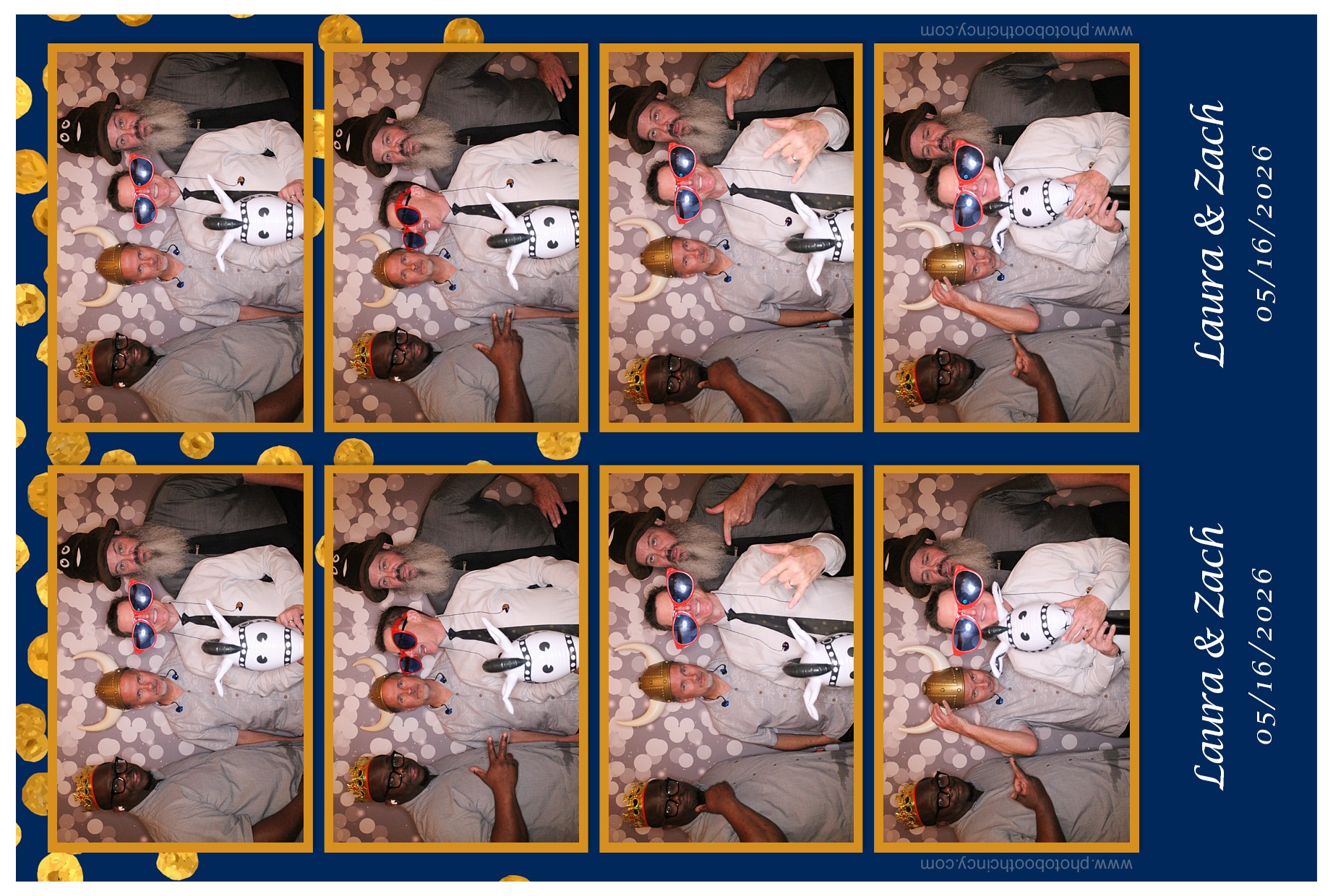 Laura & Zach Reception | View more photos from the event at gallery.photoboothcincy.com/u/PhotoBoothCincy/Laura-Zach-Reception