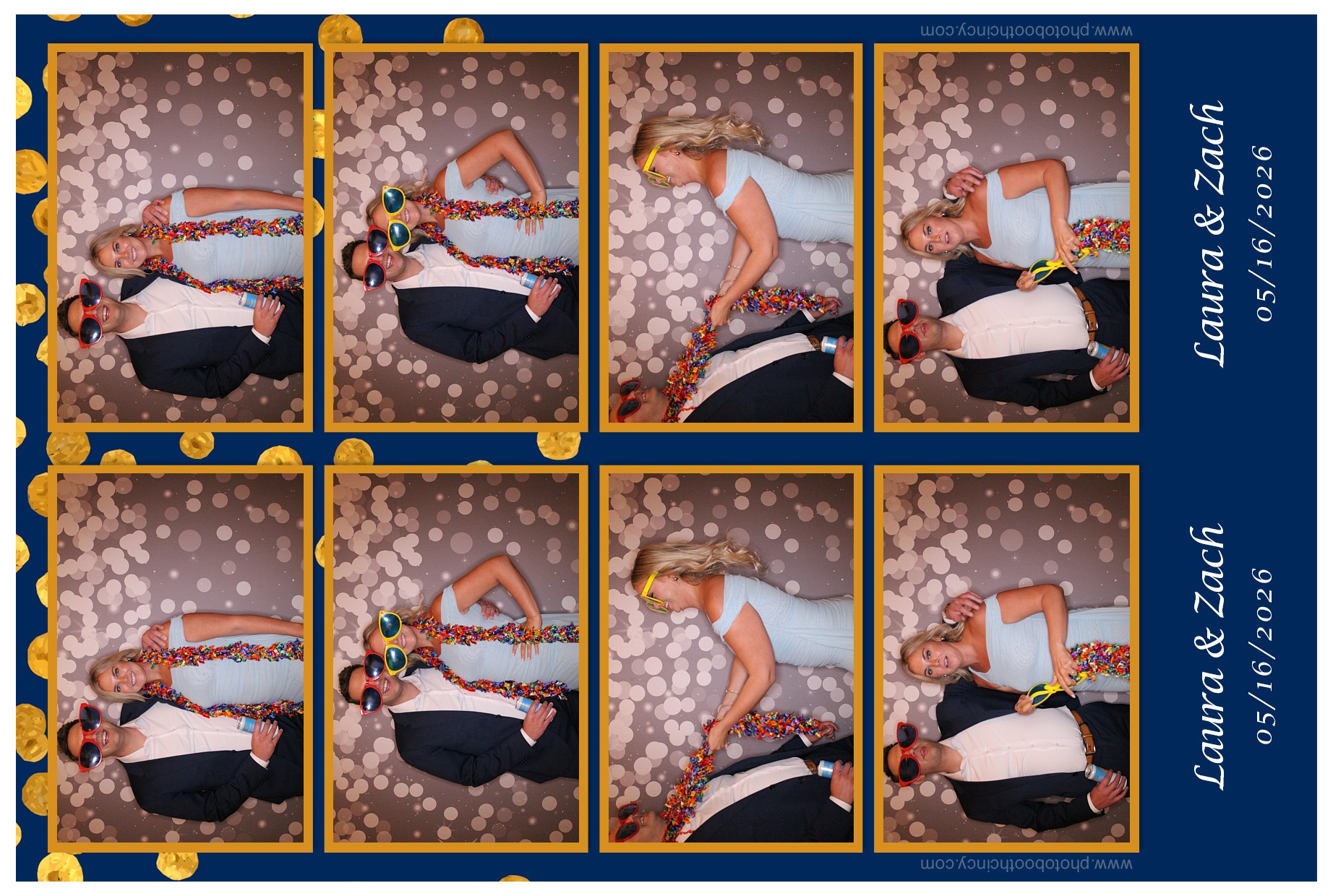 Laura & Zach Reception | View more photos from the event at gallery.photoboothcincy.com/u/PhotoBoothCincy/Laura-Zach-Reception