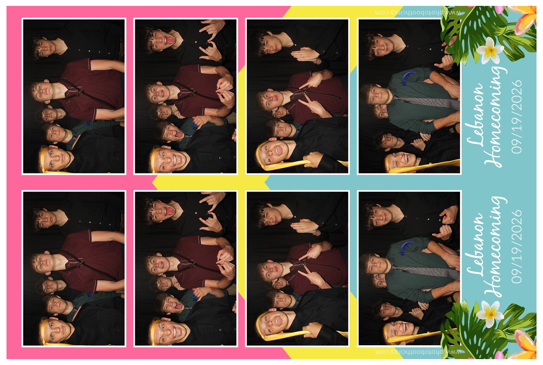 Lebanon Homecoming Enclosed Booth | View more photos from the event at gallery.photoboothcincy.com/u/PhotoBoothCincy/Lebanon-Homecoming-Enclosed-Booth