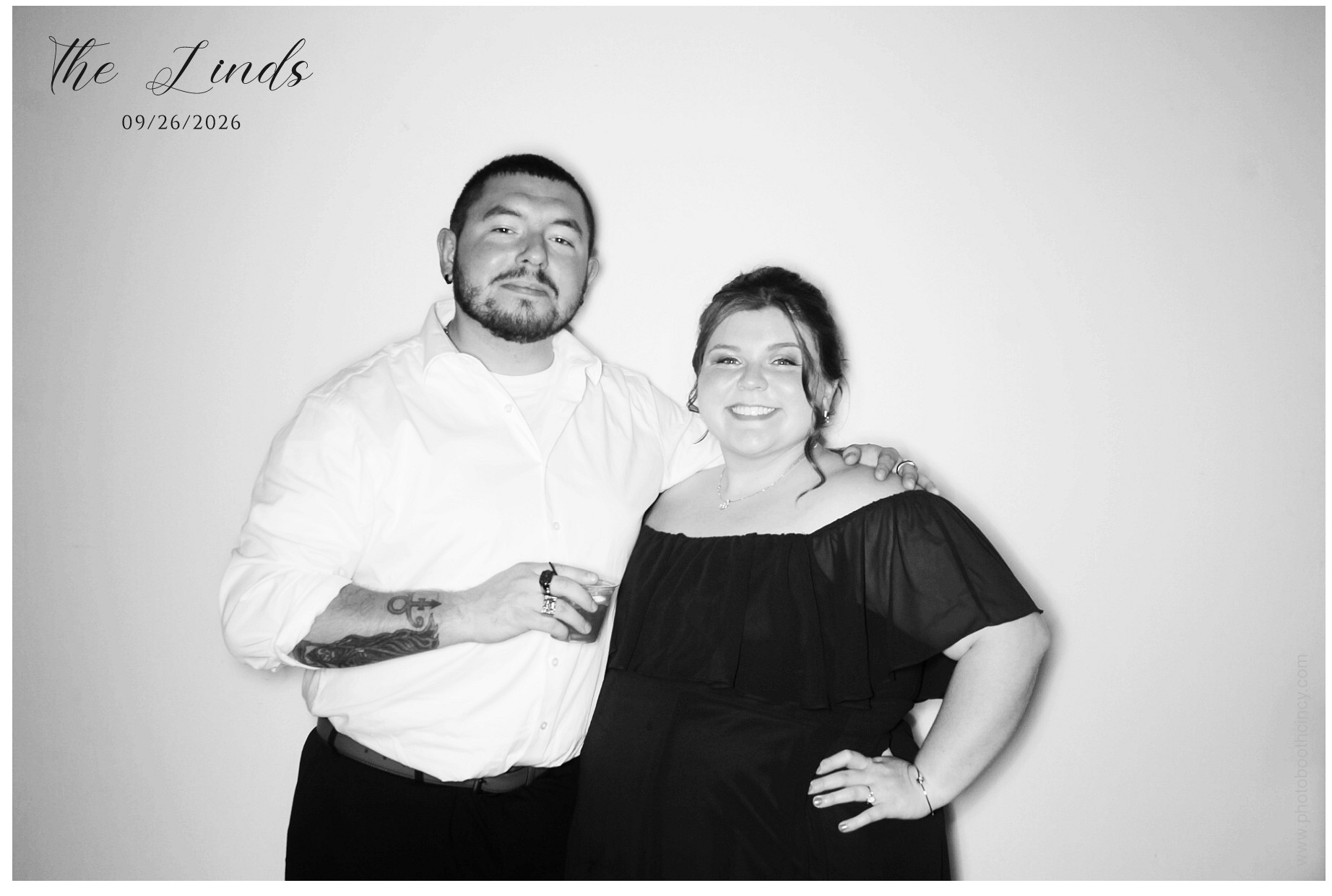 Linds Reception | View more photos from the event at gallery.photoboothcincy.com/u/PhotoBoothCincy/Linds-Reception