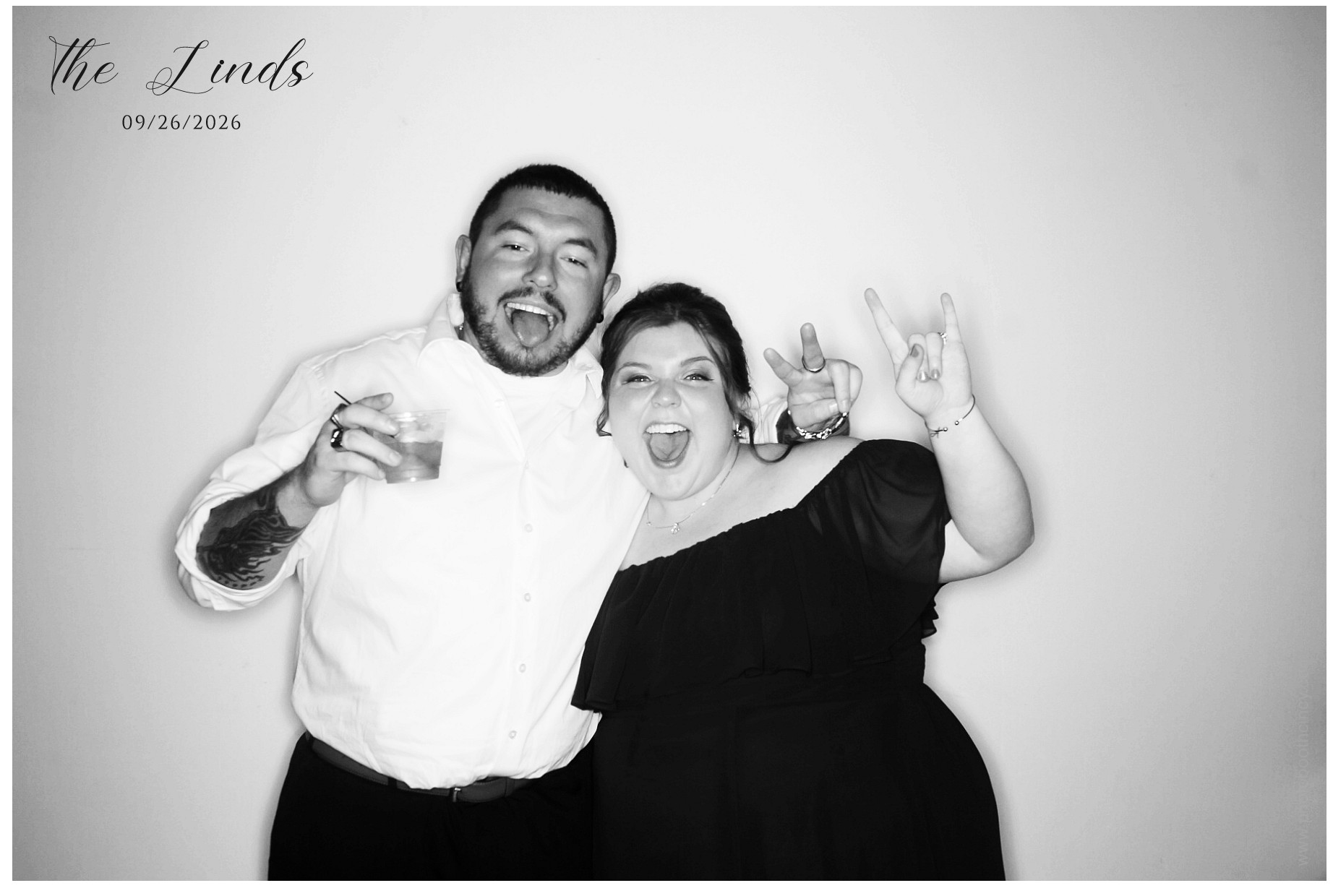 Linds Reception | View more photos from the event at gallery.photoboothcincy.com/u/PhotoBoothCincy/Linds-Reception