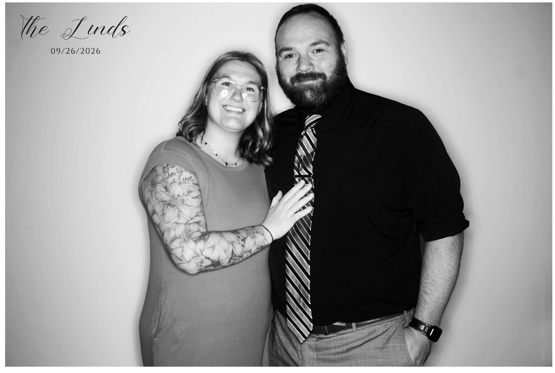 Linds Reception | View more photos from the event at gallery.photoboothcincy.com/u/PhotoBoothCincy/Linds-Reception