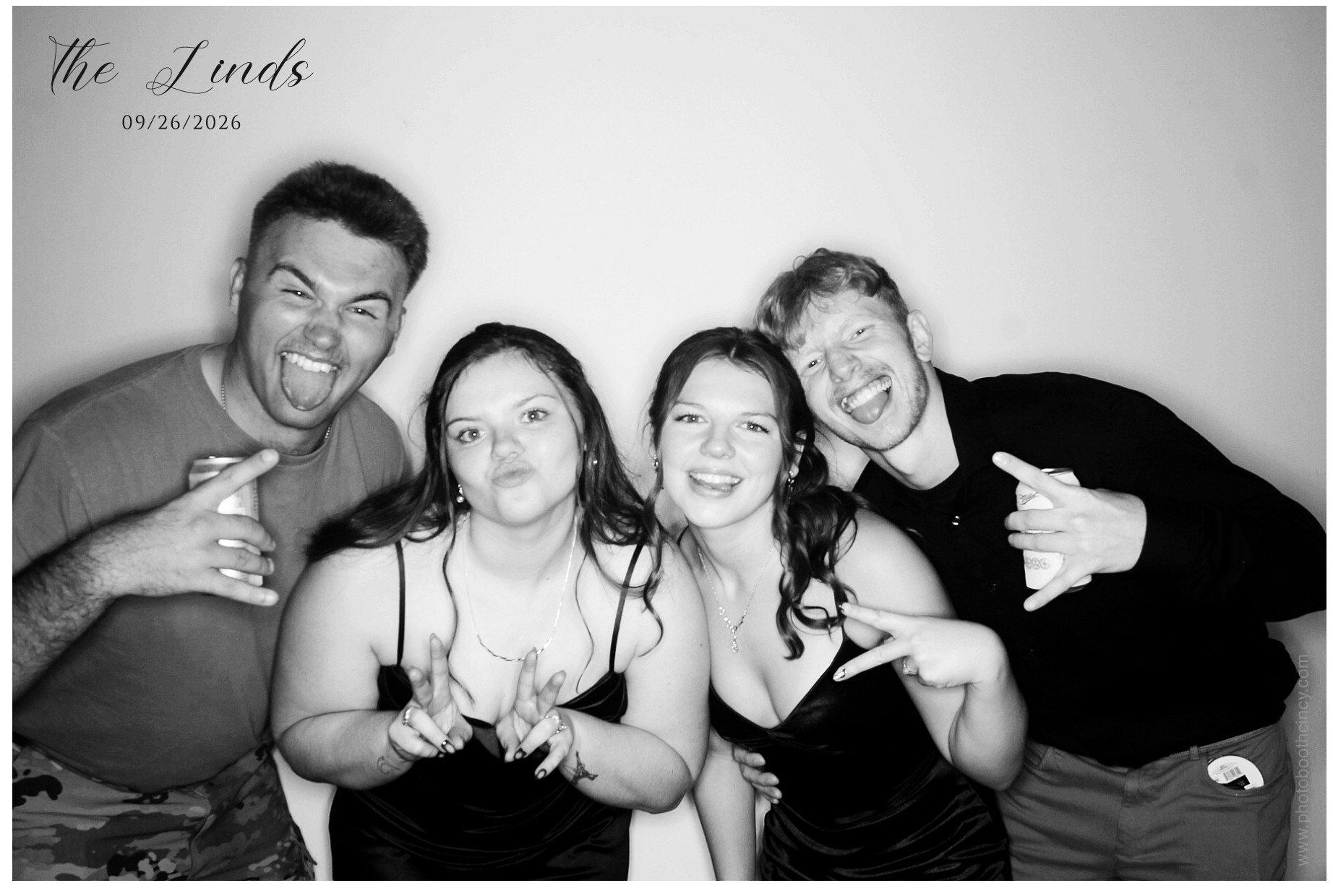 Linds Reception | View more photos from the event at gallery.photoboothcincy.com/u/PhotoBoothCincy/Linds-Reception