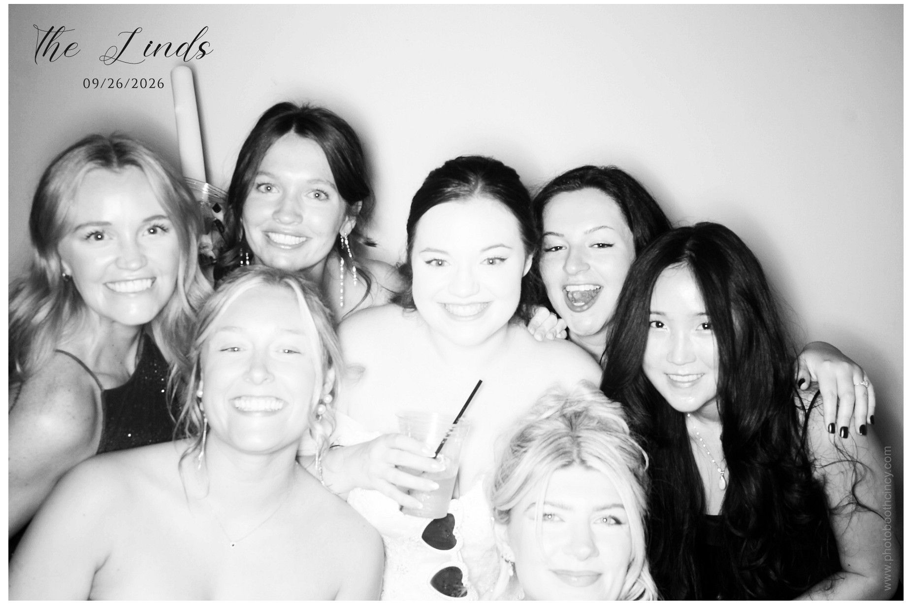 Linds Reception | View more photos from the event at gallery.photoboothcincy.com/u/PhotoBoothCincy/Linds-Reception