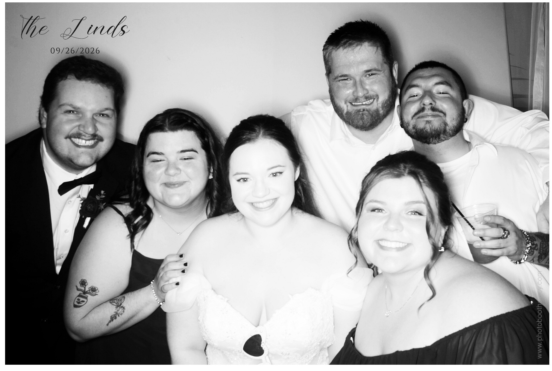 Linds Reception | View more photos from the event at gallery.photoboothcincy.com/u/PhotoBoothCincy/Linds-Reception