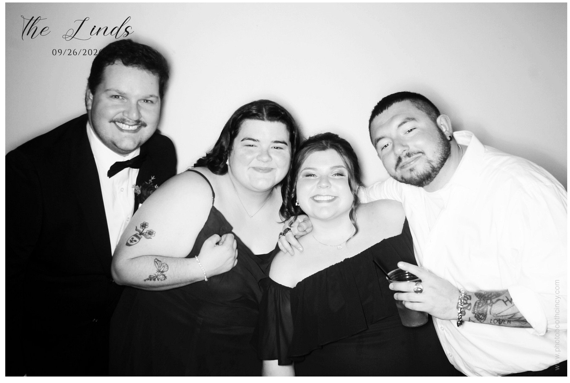 Linds Reception | View more photos from the event at gallery.photoboothcincy.com/u/PhotoBoothCincy/Linds-Reception