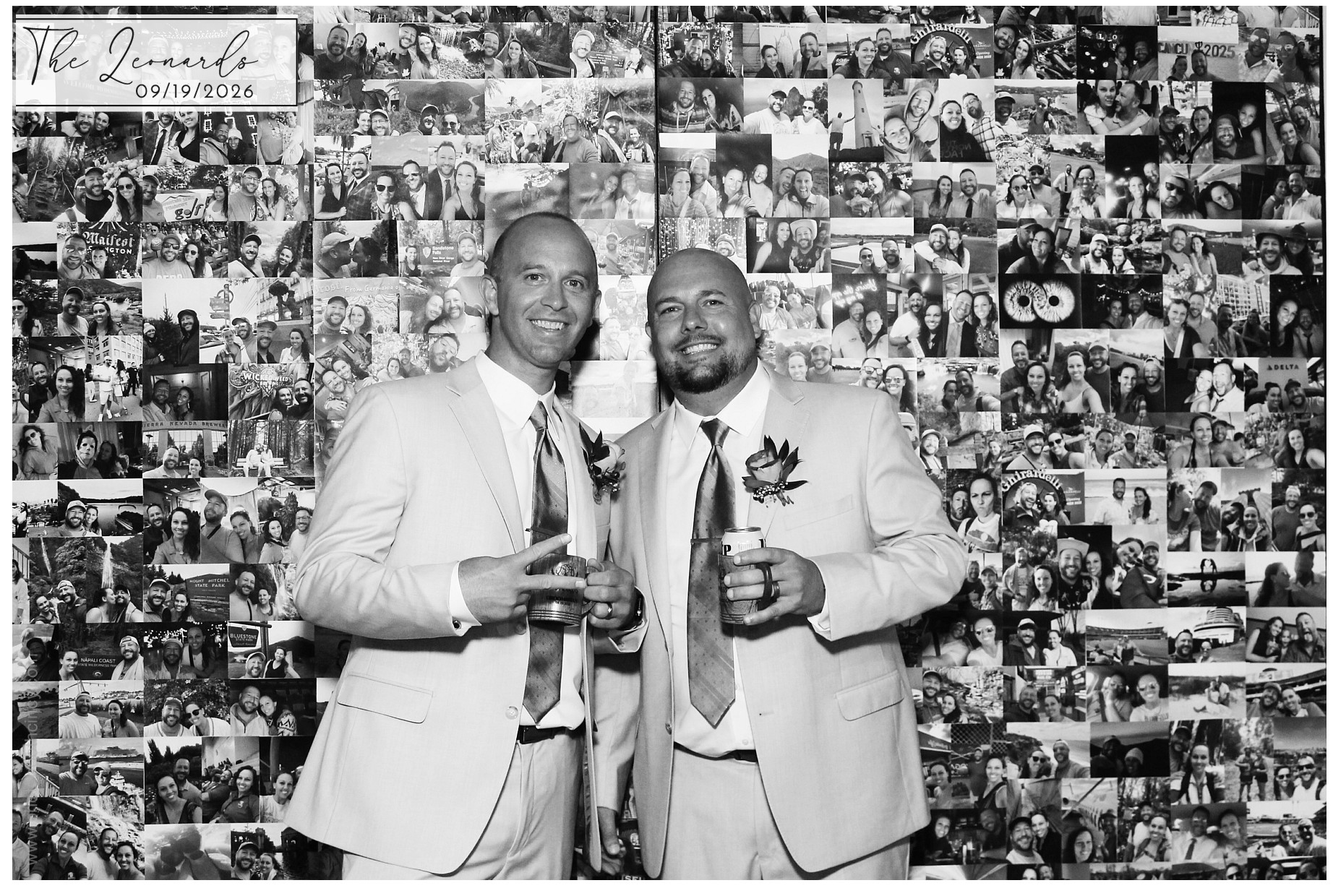 Lindsey & Travis | View more photos from the event at gallery.photoboothcincy.com/u/PhotoBoothCincy/Lindsey-Travis