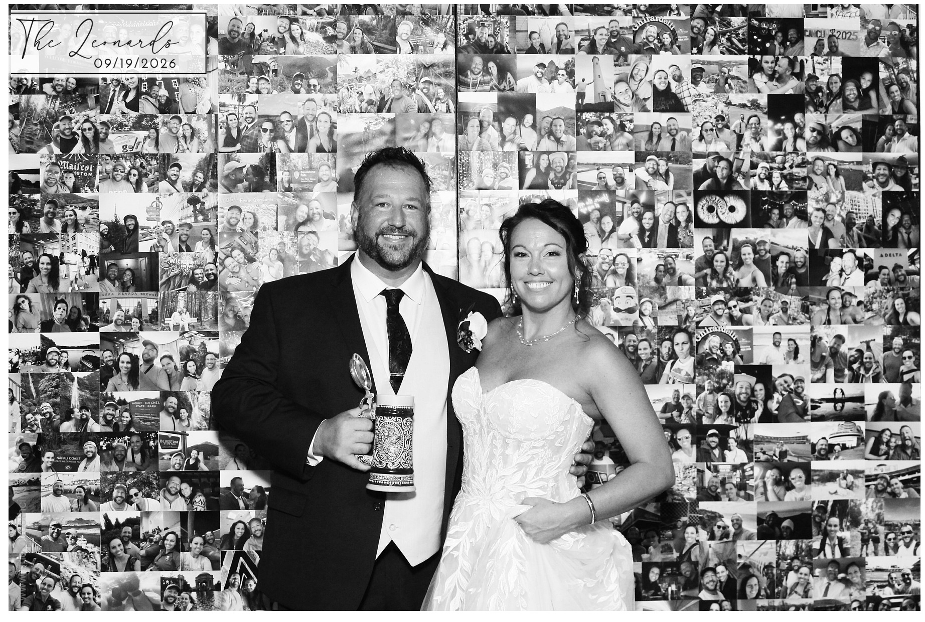 Lindsey & Travis | View more photos from the event at gallery.photoboothcincy.com/u/PhotoBoothCincy/Lindsey-Travis
