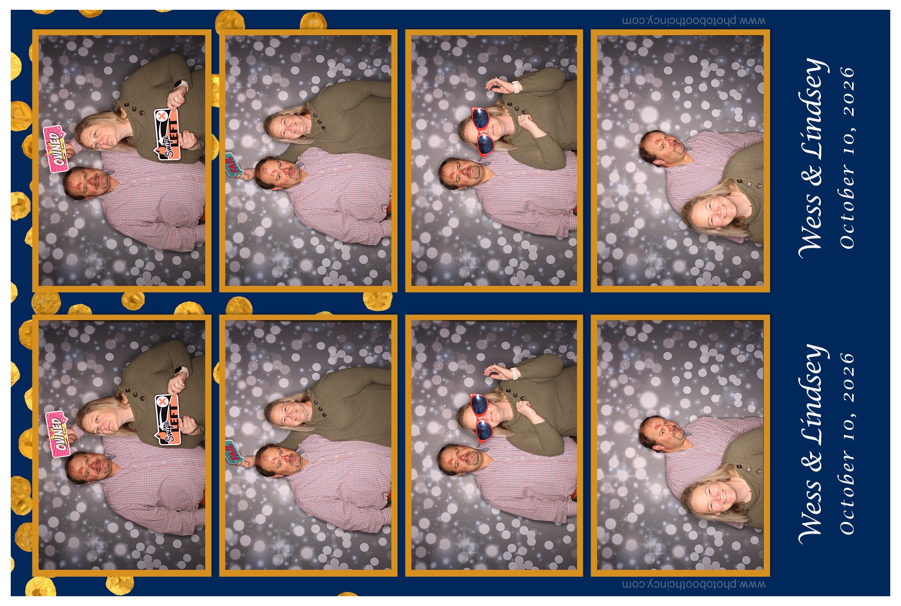 Lindsey & Wess | View more photos from the event at gallery.photoboothcincy.com/u/PhotoBoothCincy/Lindsey-Wess