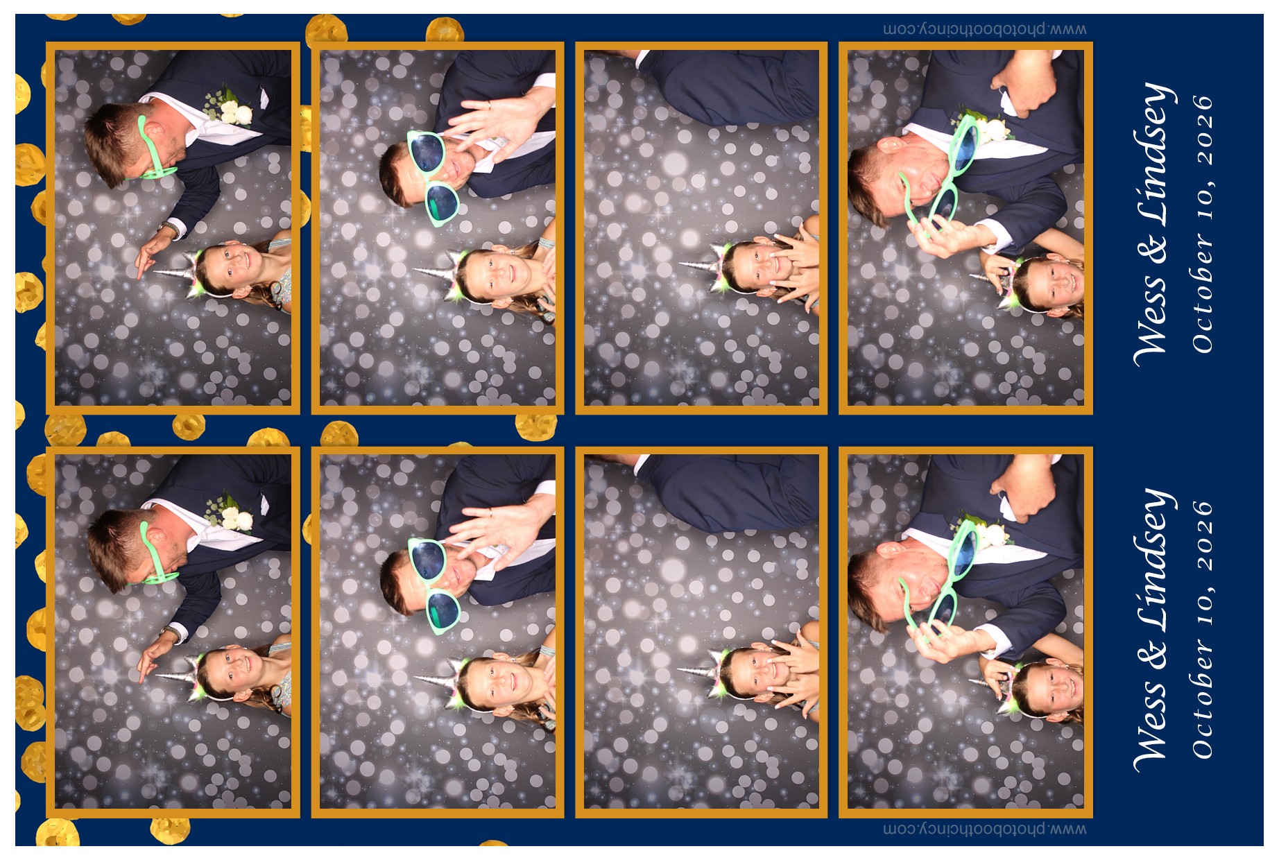 Lindsey & Wess | View more photos from the event at gallery.photoboothcincy.com/u/PhotoBoothCincy/Lindsey-Wess