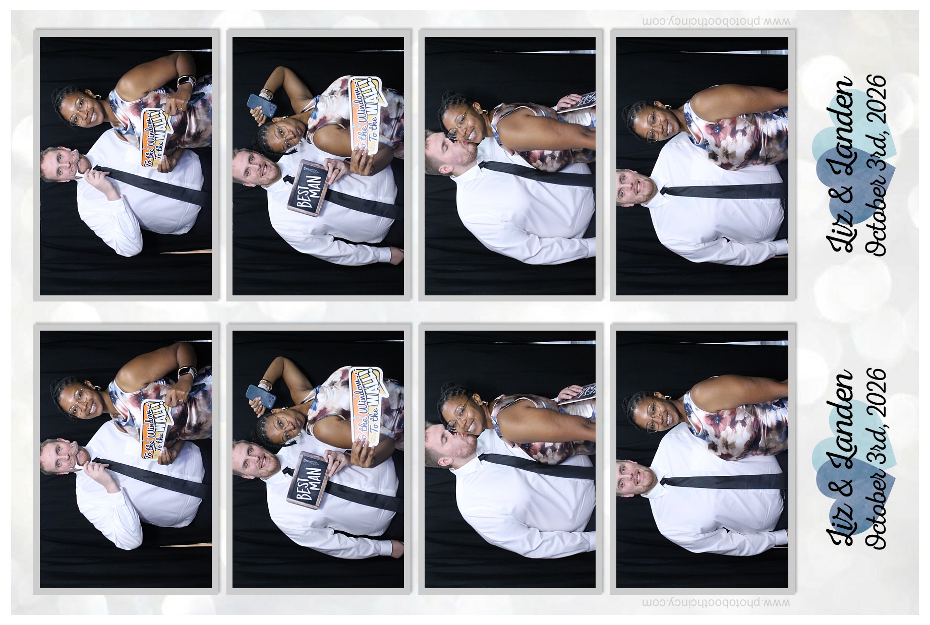 Liz & Landen Reception | View more photos from the event at gallery.photoboothcincy.com/u/PhotoBoothCincy/Liz-Landen-Reception