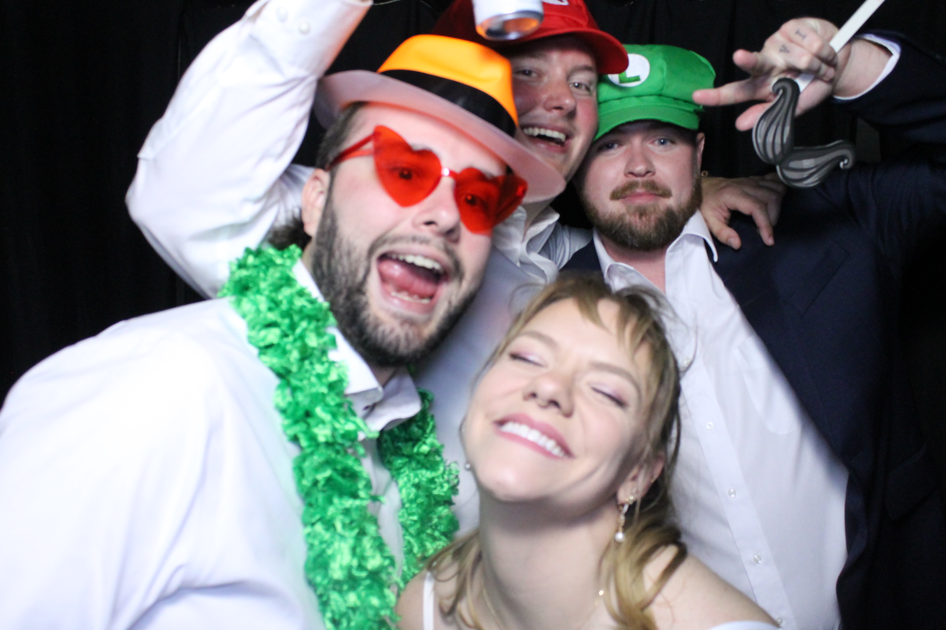 Liz & Landen Reception | View more photos from the event at gallery.photoboothcincy.com/u/PhotoBoothCincy/Liz-Landen-Reception