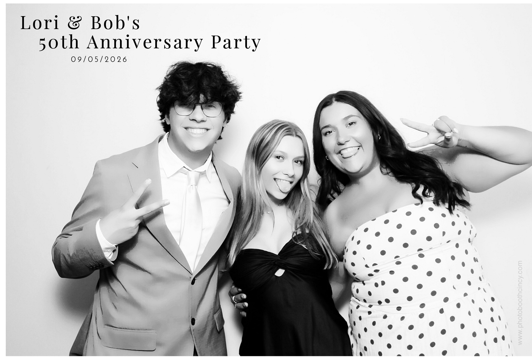 Lori & Bob's 50th Anniversary | View more photos from the event at gallery.photoboothcincy.com/u/PhotoBoothCincy/Lori-Bobs-50th-Anniversary