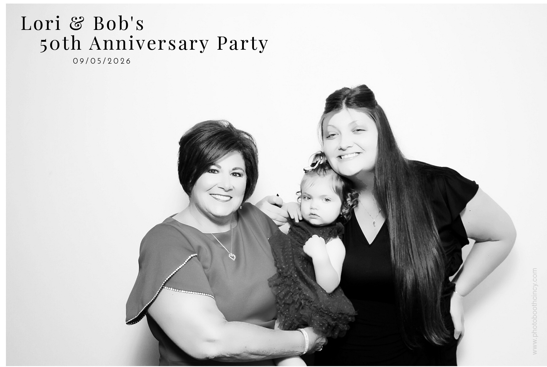 Lori & Bob's 50th Anniversary | View more photos from the event at gallery.photoboothcincy.com/u/PhotoBoothCincy/Lori-Bobs-50th-Anniversary