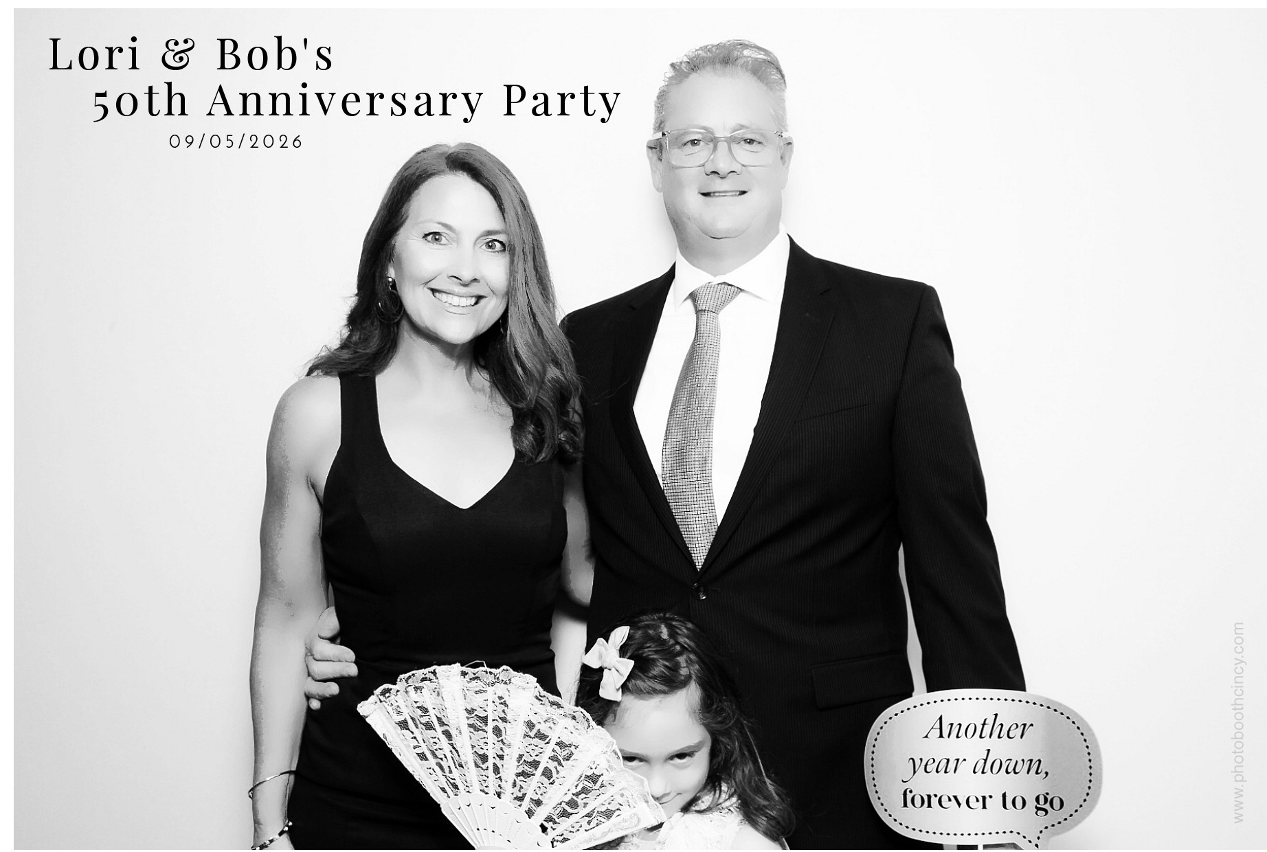 Lori & Bob's 50th Anniversary | View more photos from the event at gallery.photoboothcincy.com/u/PhotoBoothCincy/Lori-Bobs-50th-Anniversary