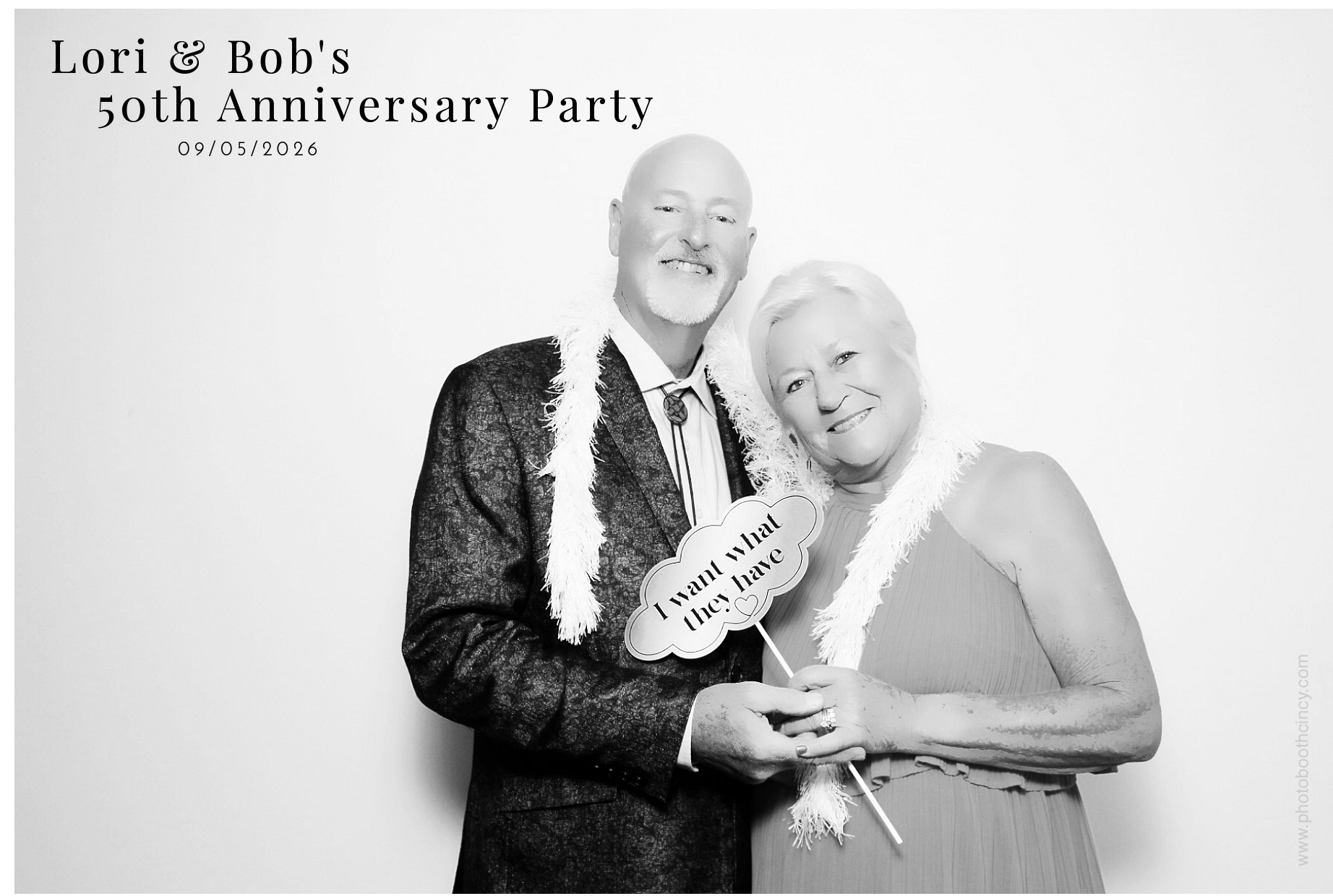 Lori & Bob's 50th Anniversary | View more photos from the event at gallery.photoboothcincy.com/u/PhotoBoothCincy/Lori-Bobs-50th-Anniversary