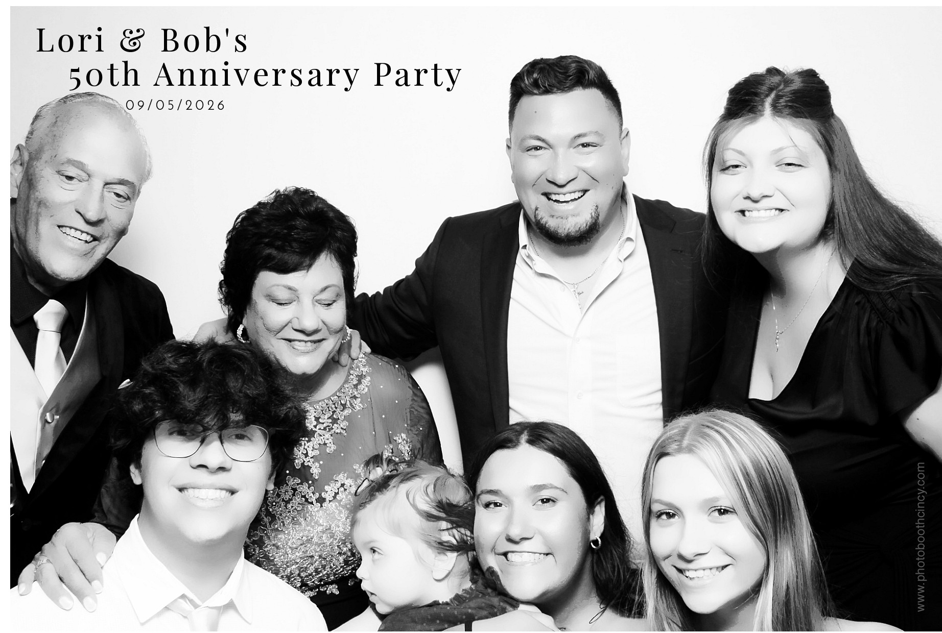 Lori & Bob's 50th Anniversary | View more photos from the event at gallery.photoboothcincy.com/u/PhotoBoothCincy/Lori-Bobs-50th-Anniversary