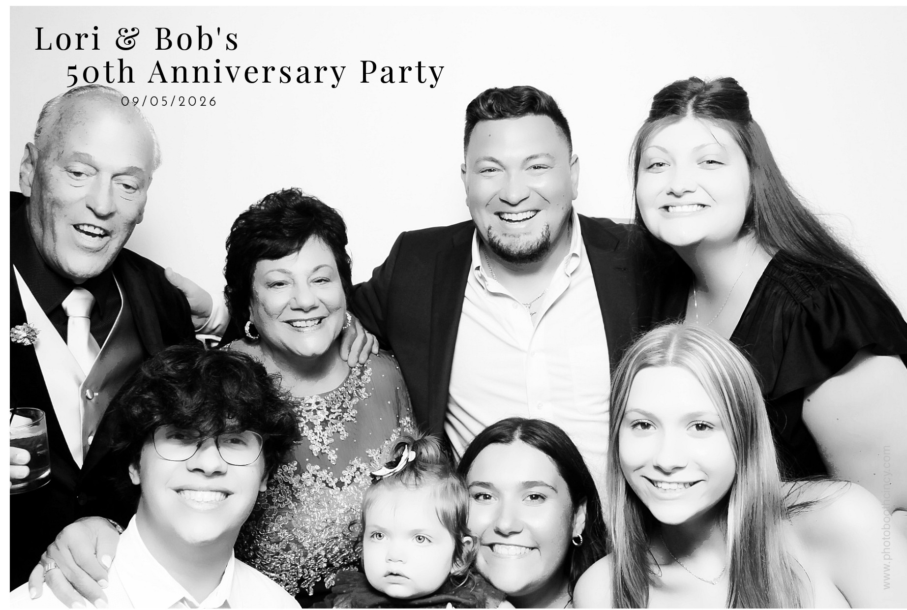 Lori & Bob's 50th Anniversary | View more photos from the event at gallery.photoboothcincy.com/u/PhotoBoothCincy/Lori-Bobs-50th-Anniversary