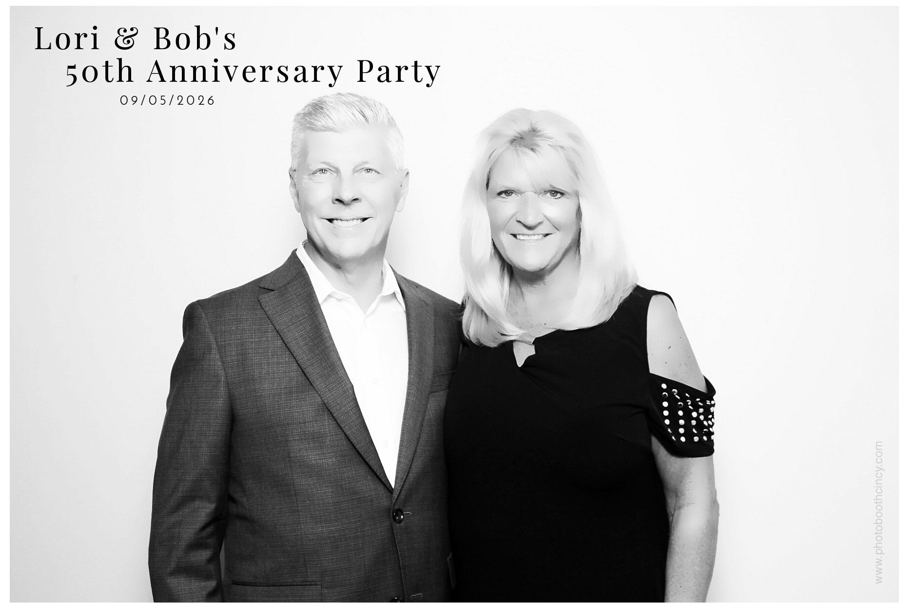 Lori & Bob's 50th Anniversary | View more photos from the event at gallery.photoboothcincy.com/u/PhotoBoothCincy/Lori-Bobs-50th-Anniversary