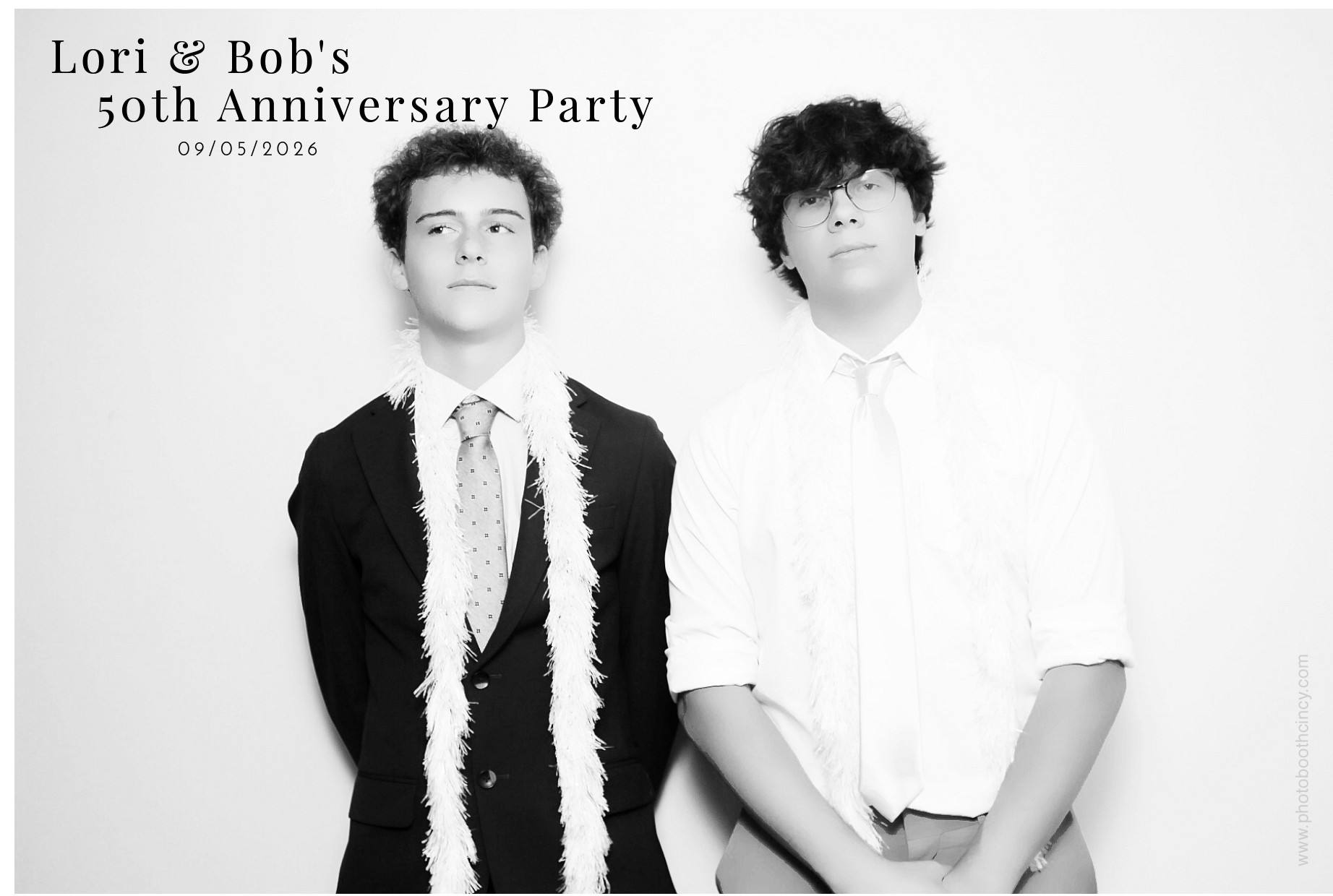 Lori & Bob's 50th Anniversary | View more photos from the event at gallery.photoboothcincy.com/u/PhotoBoothCincy/Lori-Bobs-50th-Anniversary