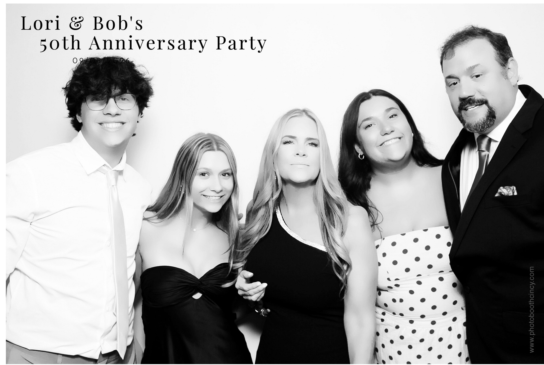 Lori & Bob's 50th Anniversary | View more photos from the event at gallery.photoboothcincy.com/u/PhotoBoothCincy/Lori-Bobs-50th-Anniversary