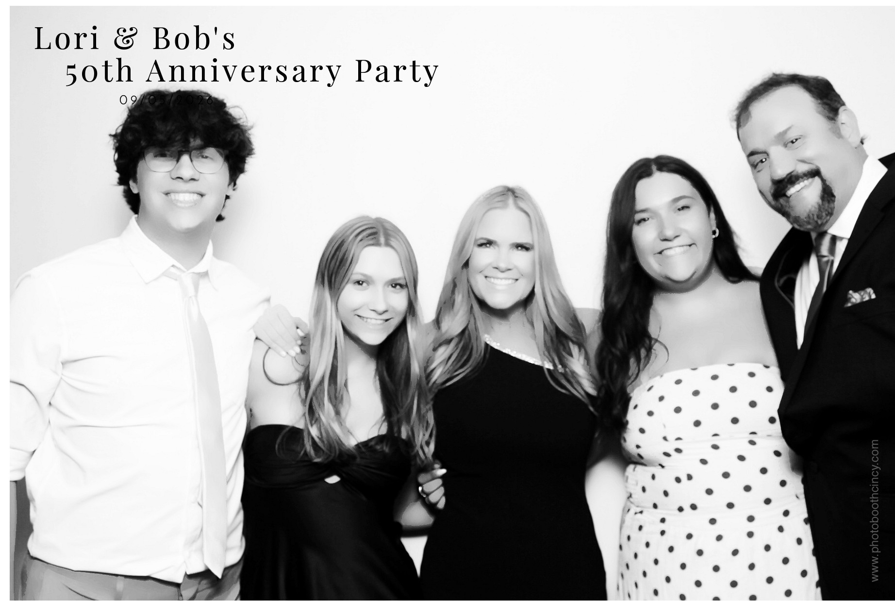 Lori & Bob's 50th Anniversary | View more photos from the event at gallery.photoboothcincy.com/u/PhotoBoothCincy/Lori-Bobs-50th-Anniversary