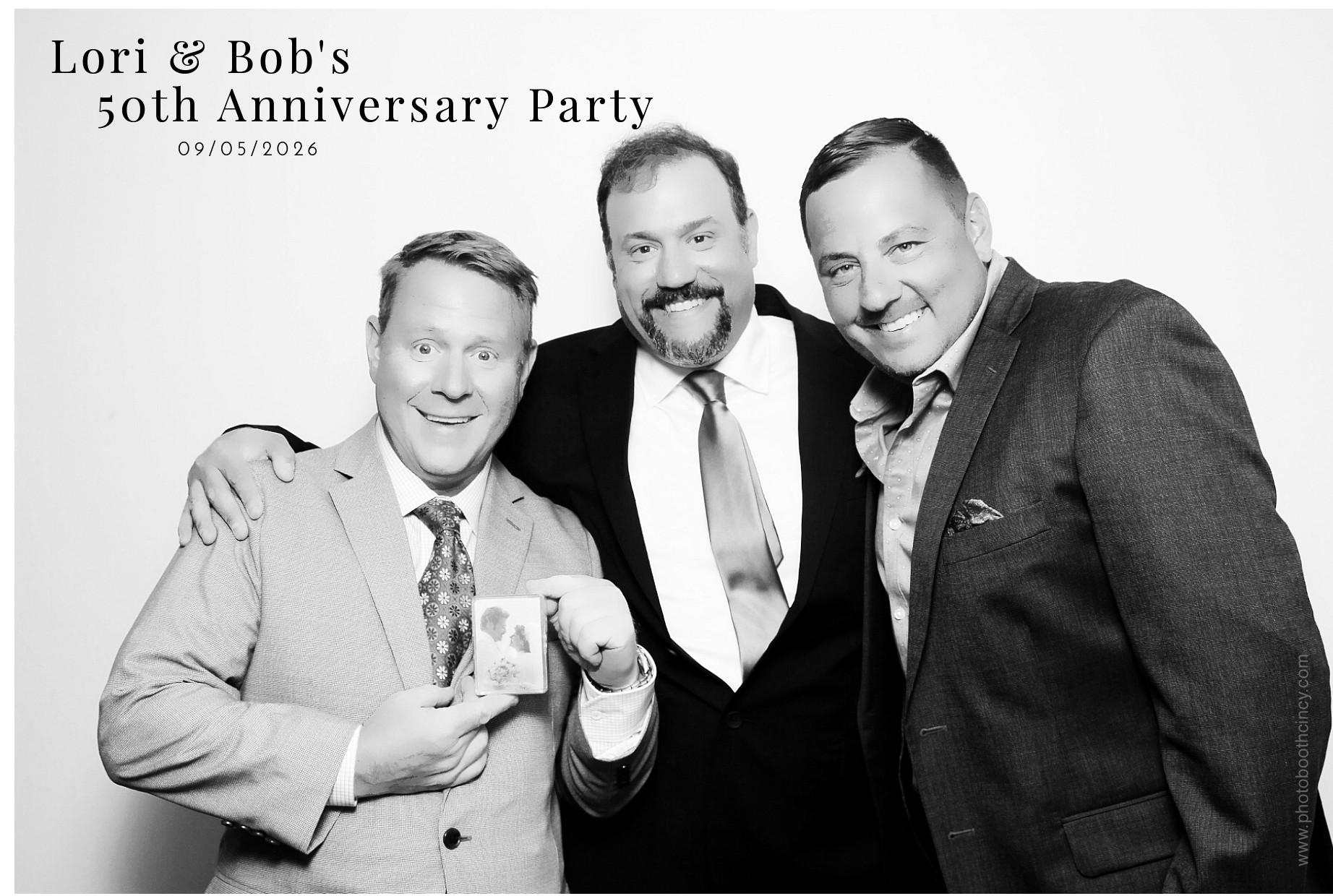 Lori & Bob's 50th Anniversary | View more photos from the event at gallery.photoboothcincy.com/u/PhotoBoothCincy/Lori-Bobs-50th-Anniversary