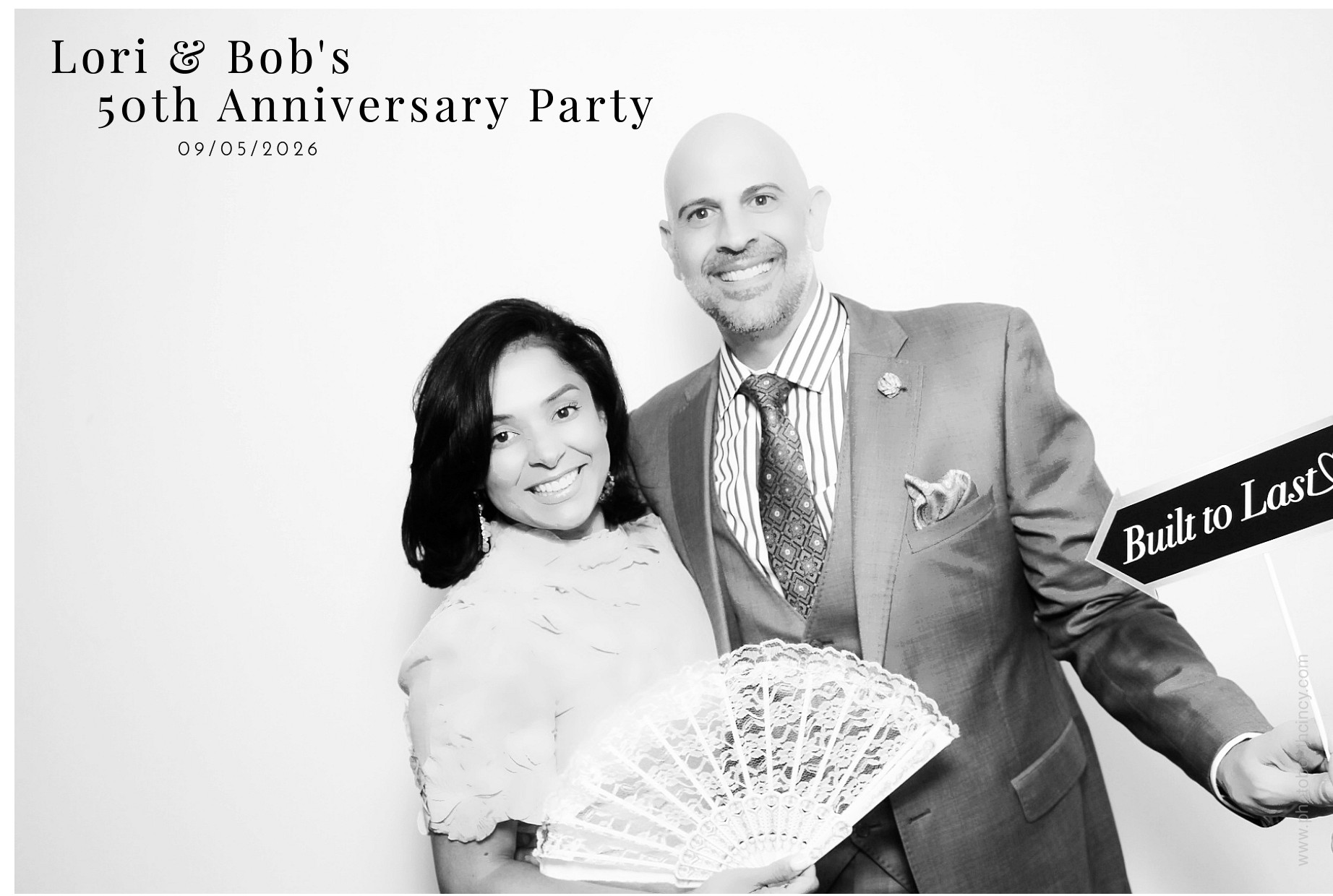 Lori & Bob's 50th Anniversary | View more photos from the event at gallery.photoboothcincy.com/u/PhotoBoothCincy/Lori-Bobs-50th-Anniversary