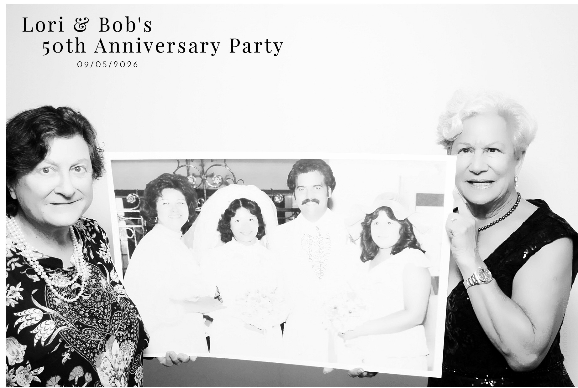 Lori & Bob's 50th Anniversary | View more photos from the event at gallery.photoboothcincy.com/u/PhotoBoothCincy/Lori-Bobs-50th-Anniversary