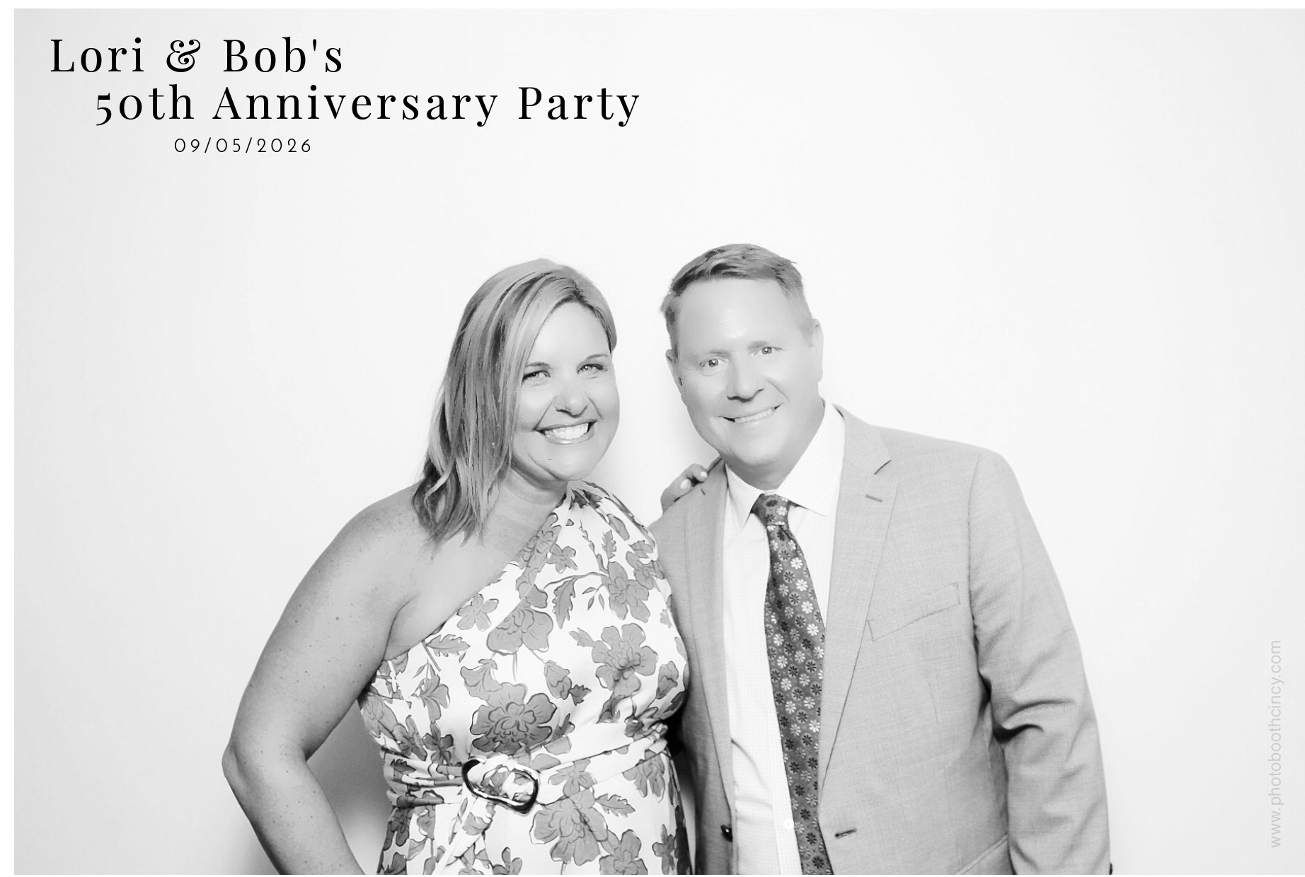 Lori & Bob's 50th Anniversary | View more photos from the event at gallery.photoboothcincy.com/u/PhotoBoothCincy/Lori-Bobs-50th-Anniversary
